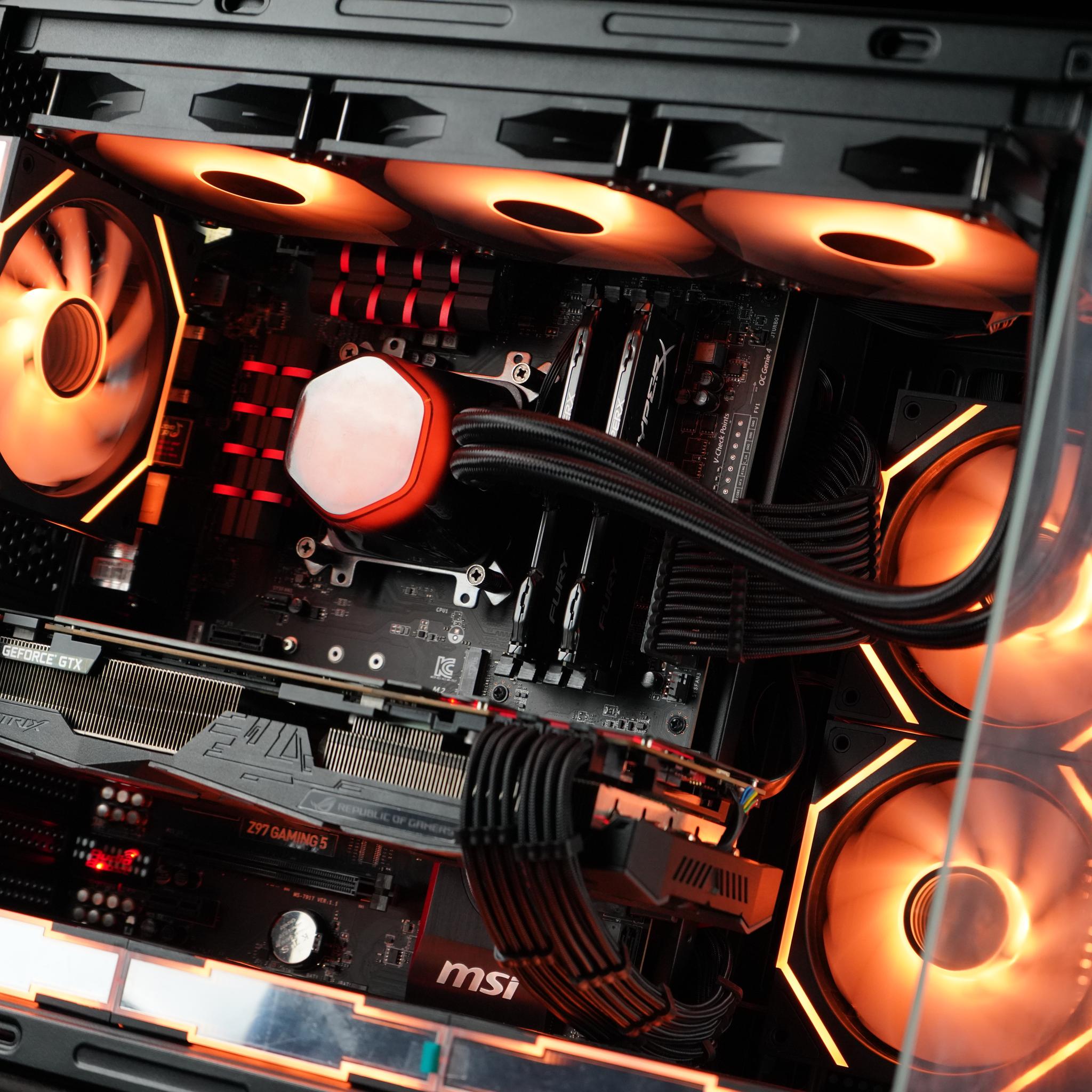 🖤✨⚡OBSIDIAN - GTX 1080Ti | Intel I5 | 16GB RAM | 900GB SSD ⚡✨🖤