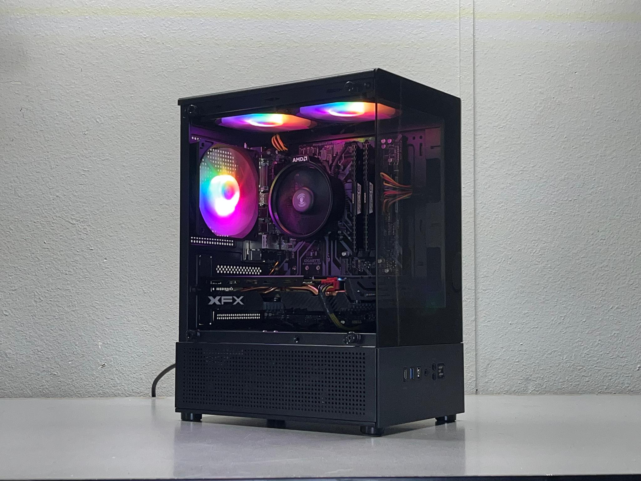Radeon RX 580 8GB Custom Gaming PC - Ryzen 5 1600