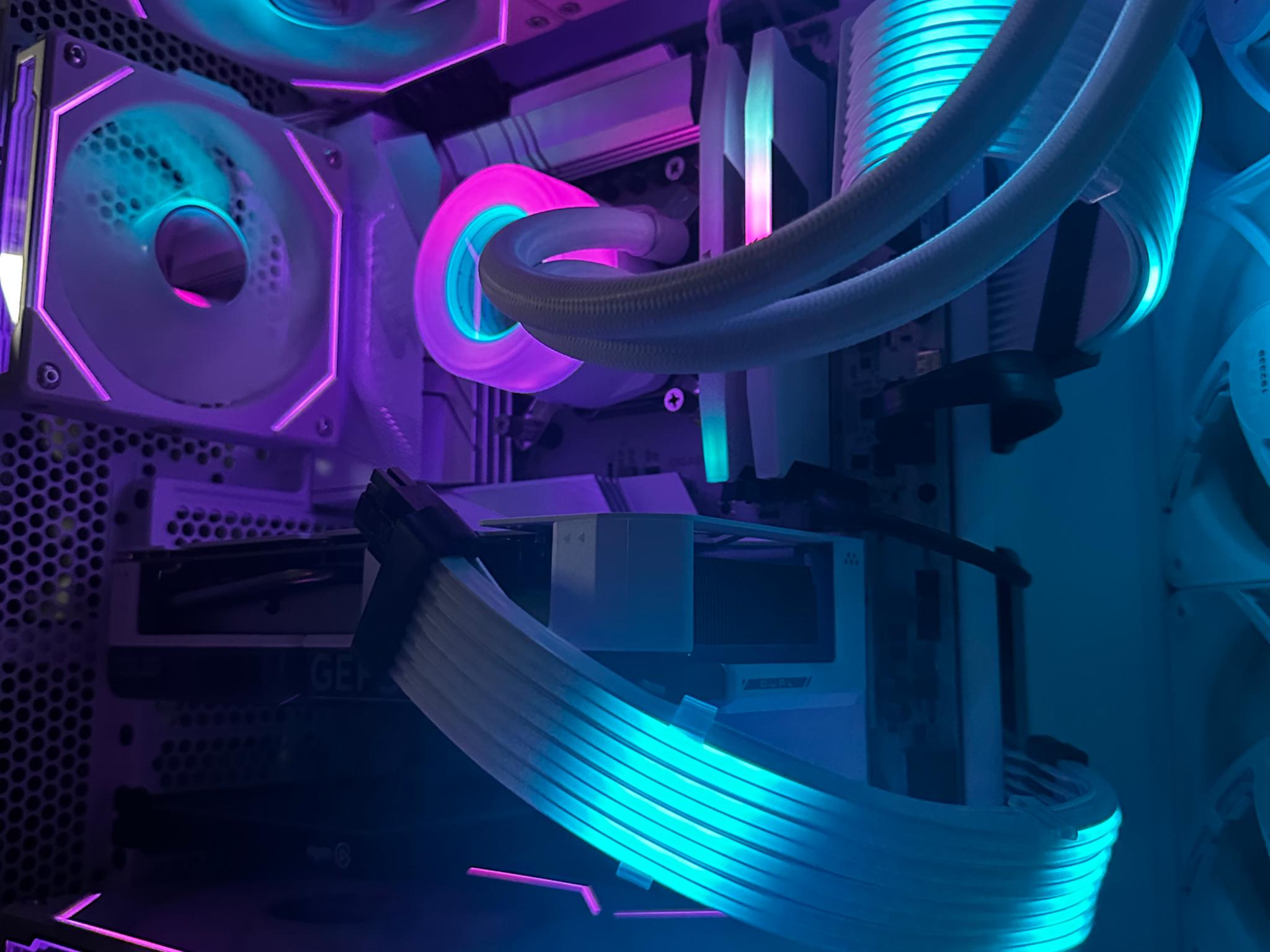 ALL WHITE GAMING PC | Intel 14700k | RTX 4060 | 32GB RAM | 2TB