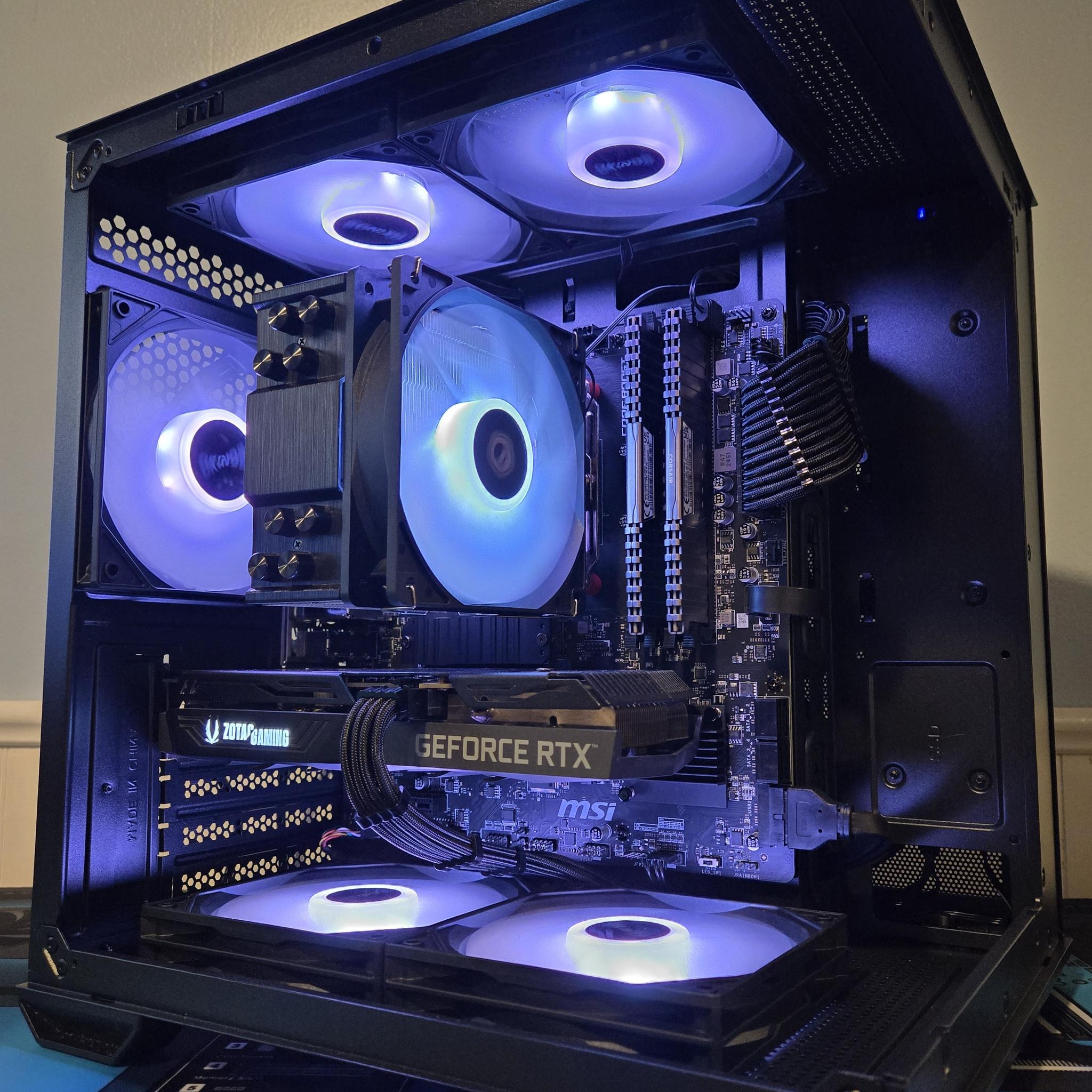 🖥️ 1080p/1440p Gaming PC | Ryzen 5 5600X | RTX 3060TI 8GB | 32GB RAM | 1TB SSD | Wifi/BT|Win 11 🖥️