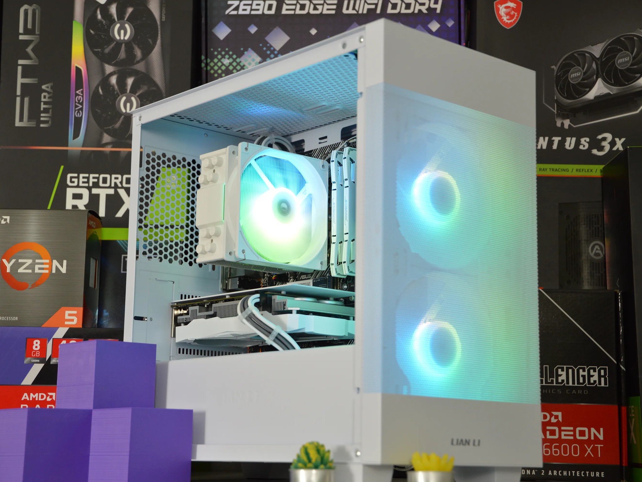 ⚪❄️ | RTX 2060 SUPER 8GB | RYZEN 5 5500 | 16GB DDR4 RAM | 1TB
