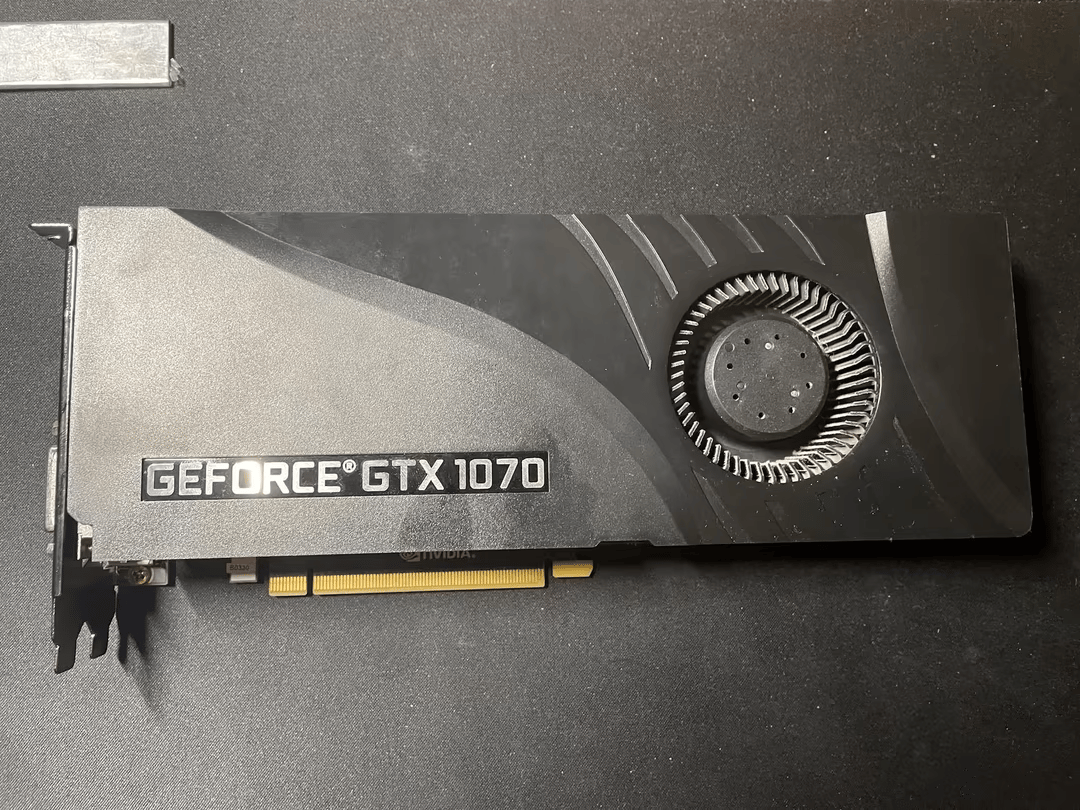 Nvidia Geforce PNY GTX 1070 8GB Blower Graphics Card