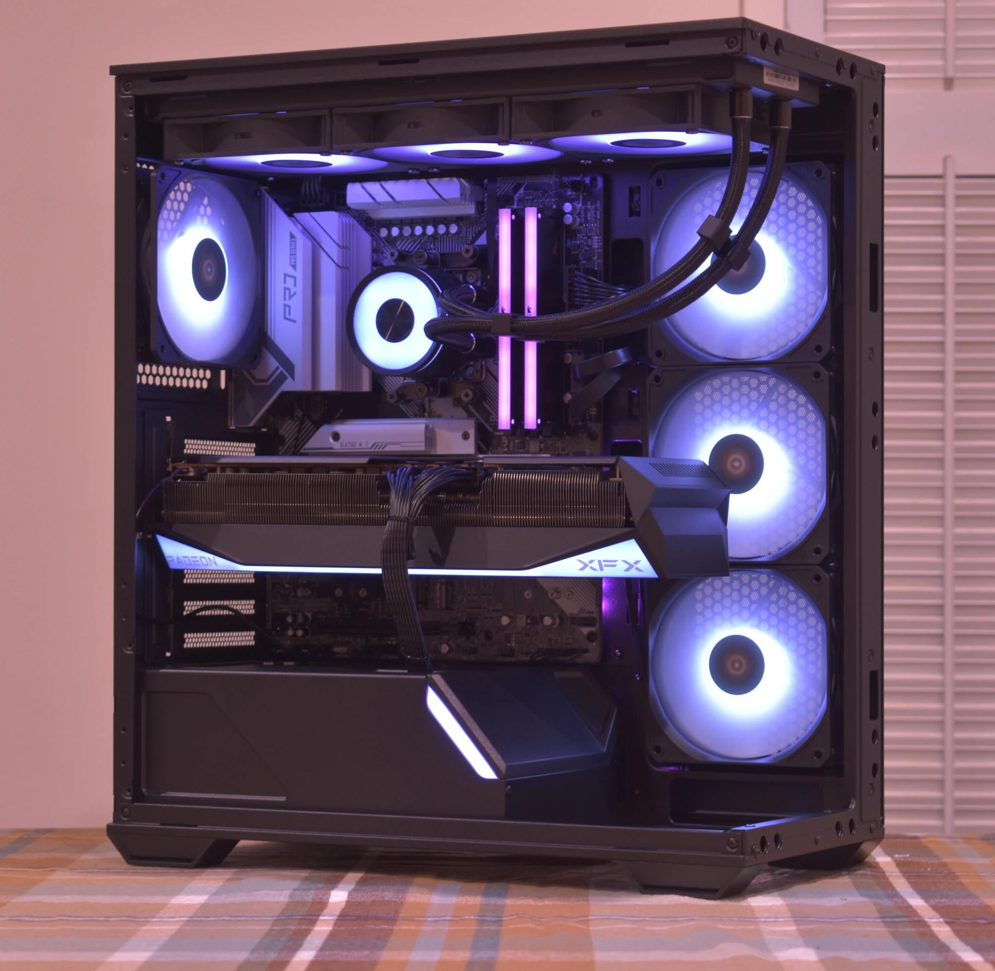 🚀Performance Gamer🚀 Ryzen 5 9600X | AMD RX 9070XT 16GB | 32GB DDR5 | 2TB nVME SSD | Black RGB+Wifi