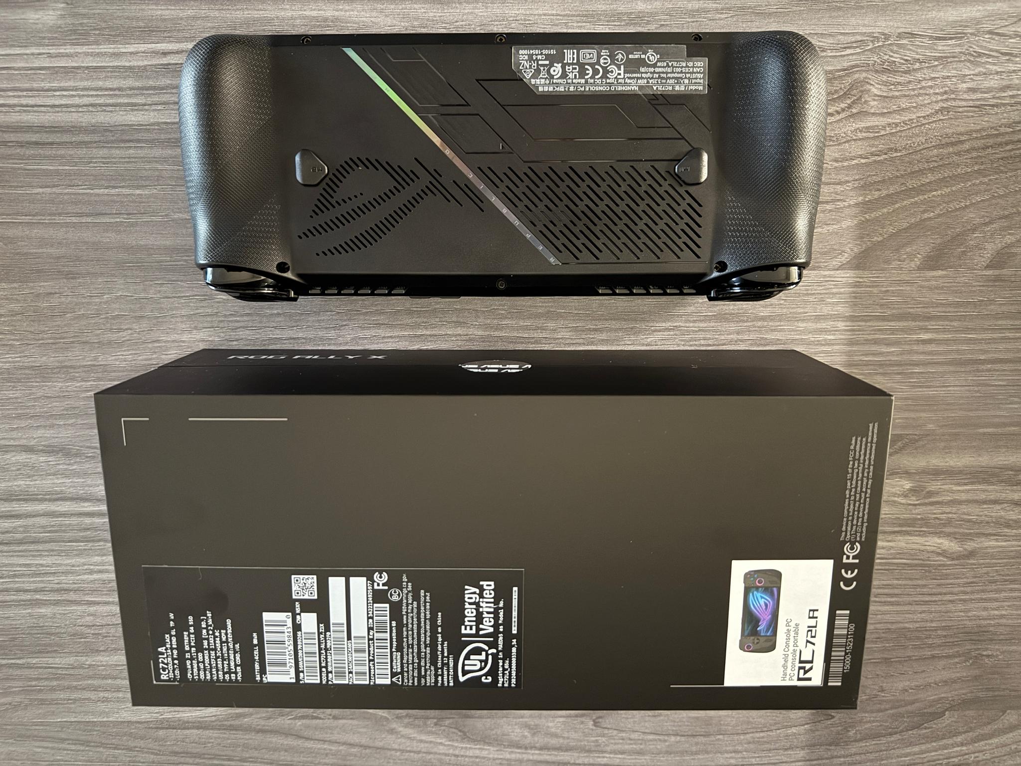 ASUS ROG Ally X - 7" 120Hz - 2TB SSD - 24 GB RAM - AMD Ryzen Z1 Extreme