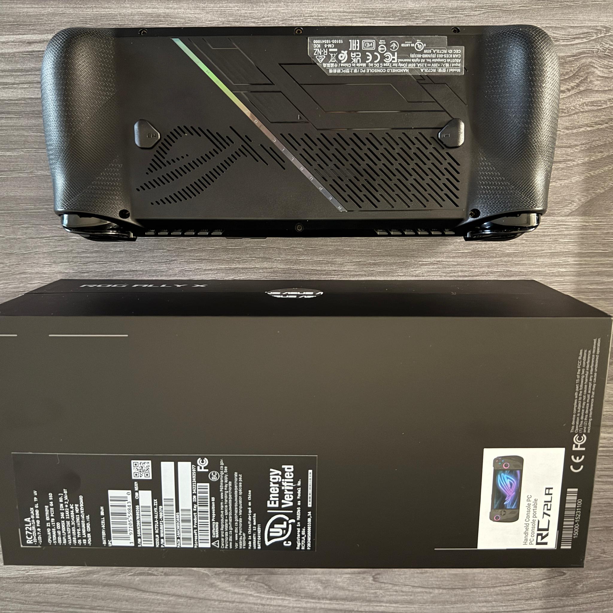 ASUS ROG Ally X - 7" 120Hz - 2TB SSD - 24 GB RAM - AMD Ryzen Z1 Extreme
