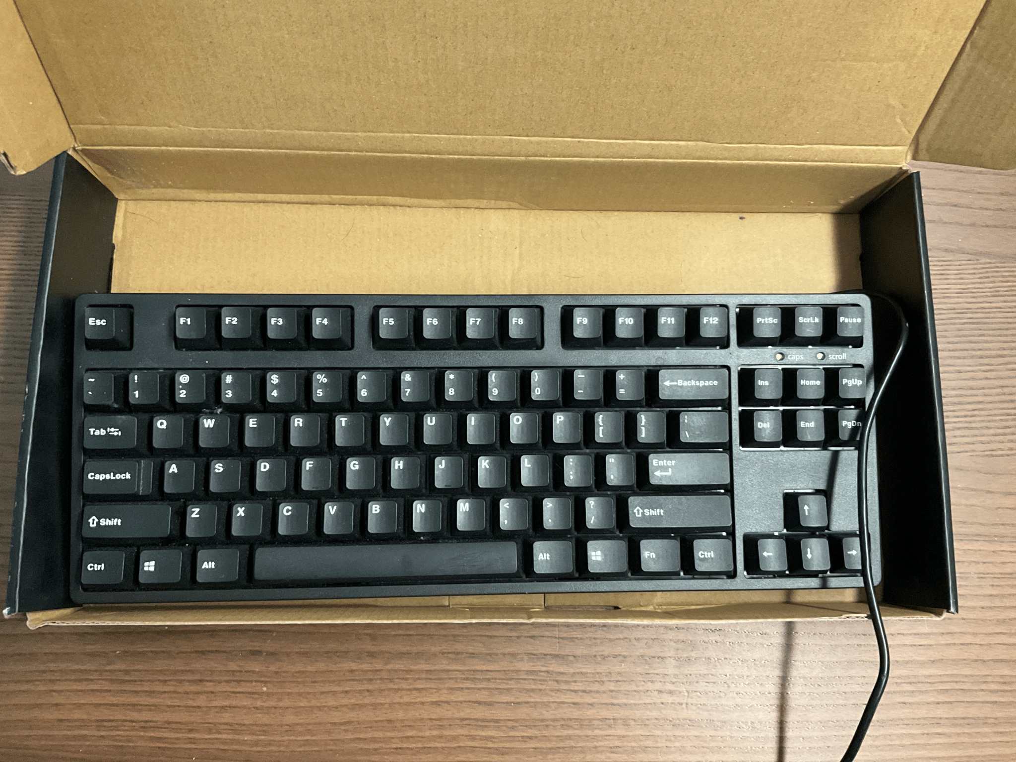 iKBC CD87 Ergonomic Mechanical Keyboard with Cherry MX Red Switches