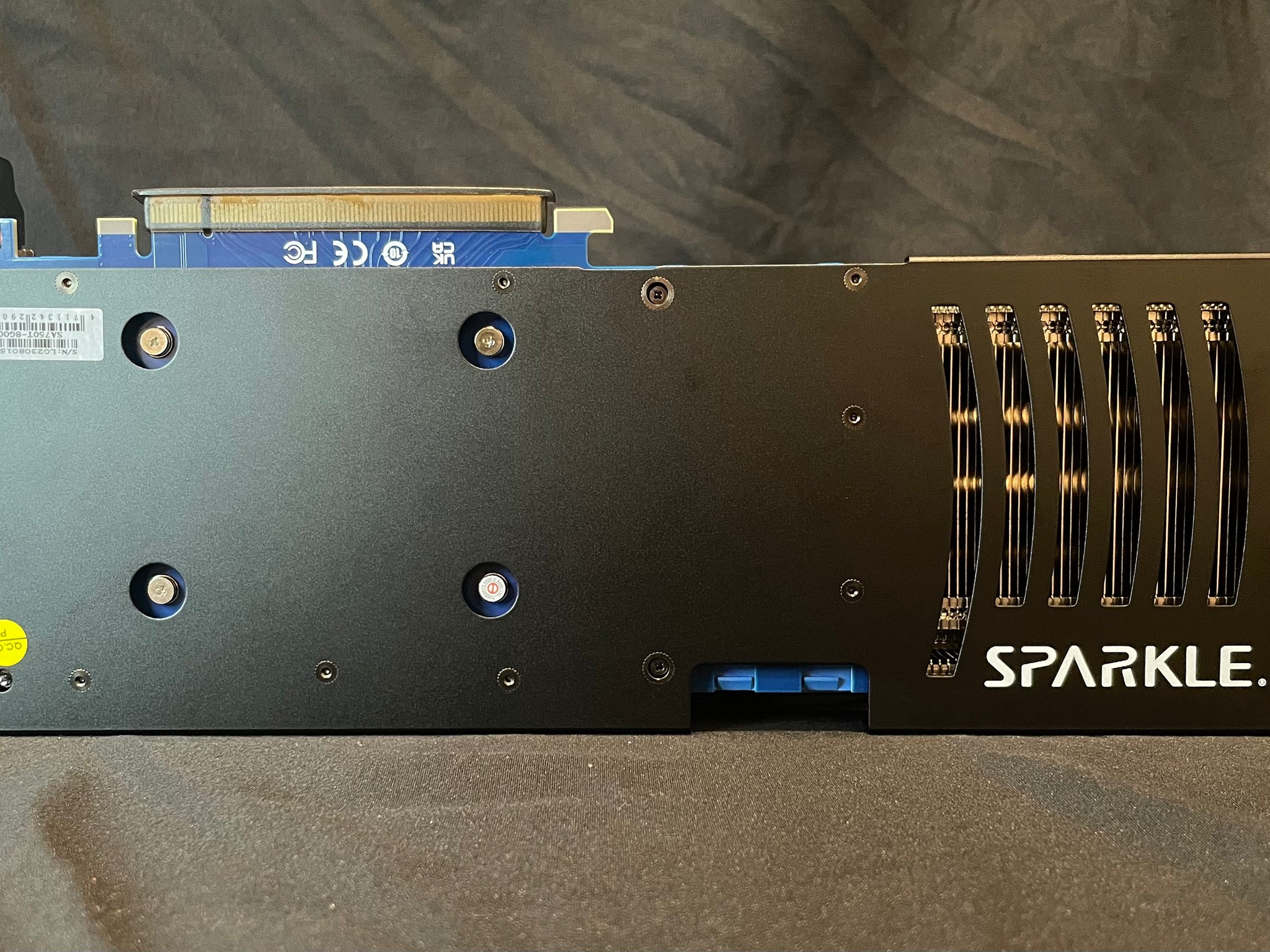 New Sparkle Intel Arc a750 Titan OC Edition