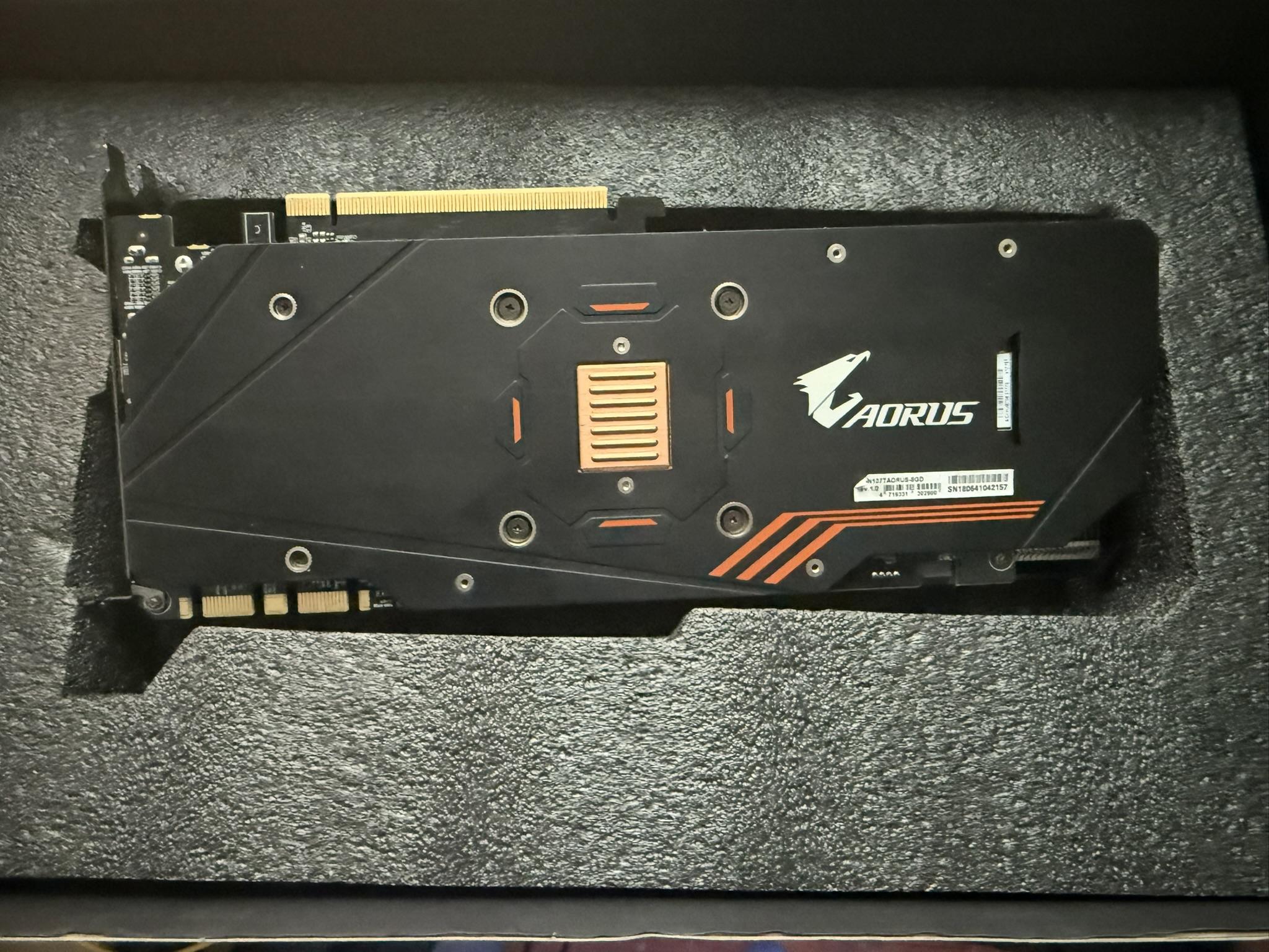 Aorus GTX 1070Ti 8gb