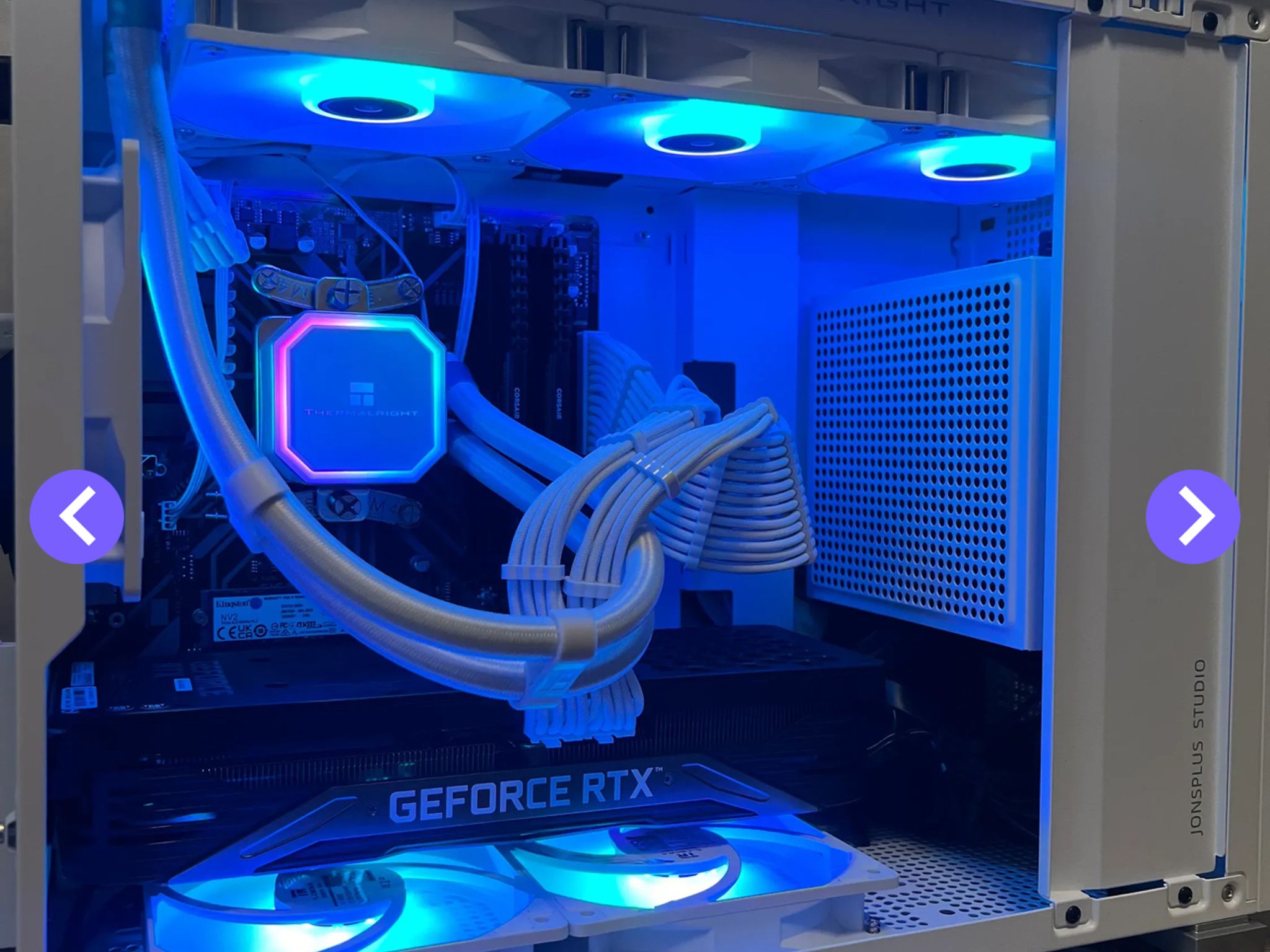 White Box |RTX 3070 Mini Liquid Cooled PC | Ryzen 5 | 16GB RAM | 1TB Fast SSD