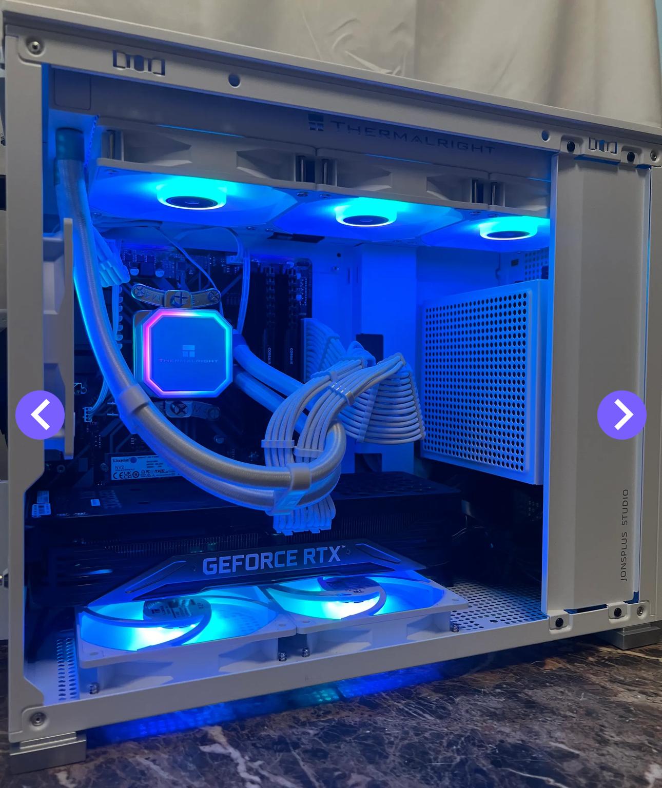 White Box |RTX 3070 Mini Liquid Cooled PC | Ryzen 5 | 16GB RAM | 1TB Fast SSD