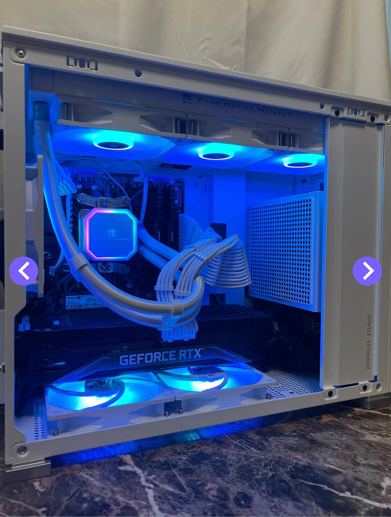White Box |RTX 3070 Mini Liquid Cooled PC | Ryzen 5 | 16GB RAM | 1TB Fast SSD