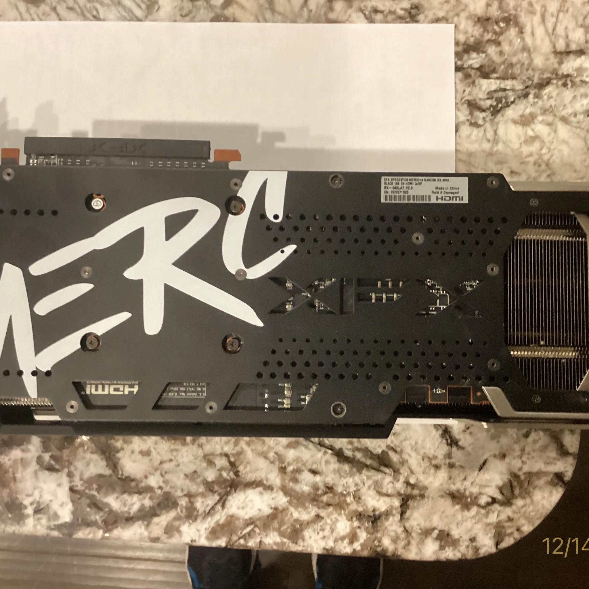 ++ NEW ++ XFX Speedster MERC 319 Radeon RX 6800 BLACK 16GB Gaming Graphics Card Open Box