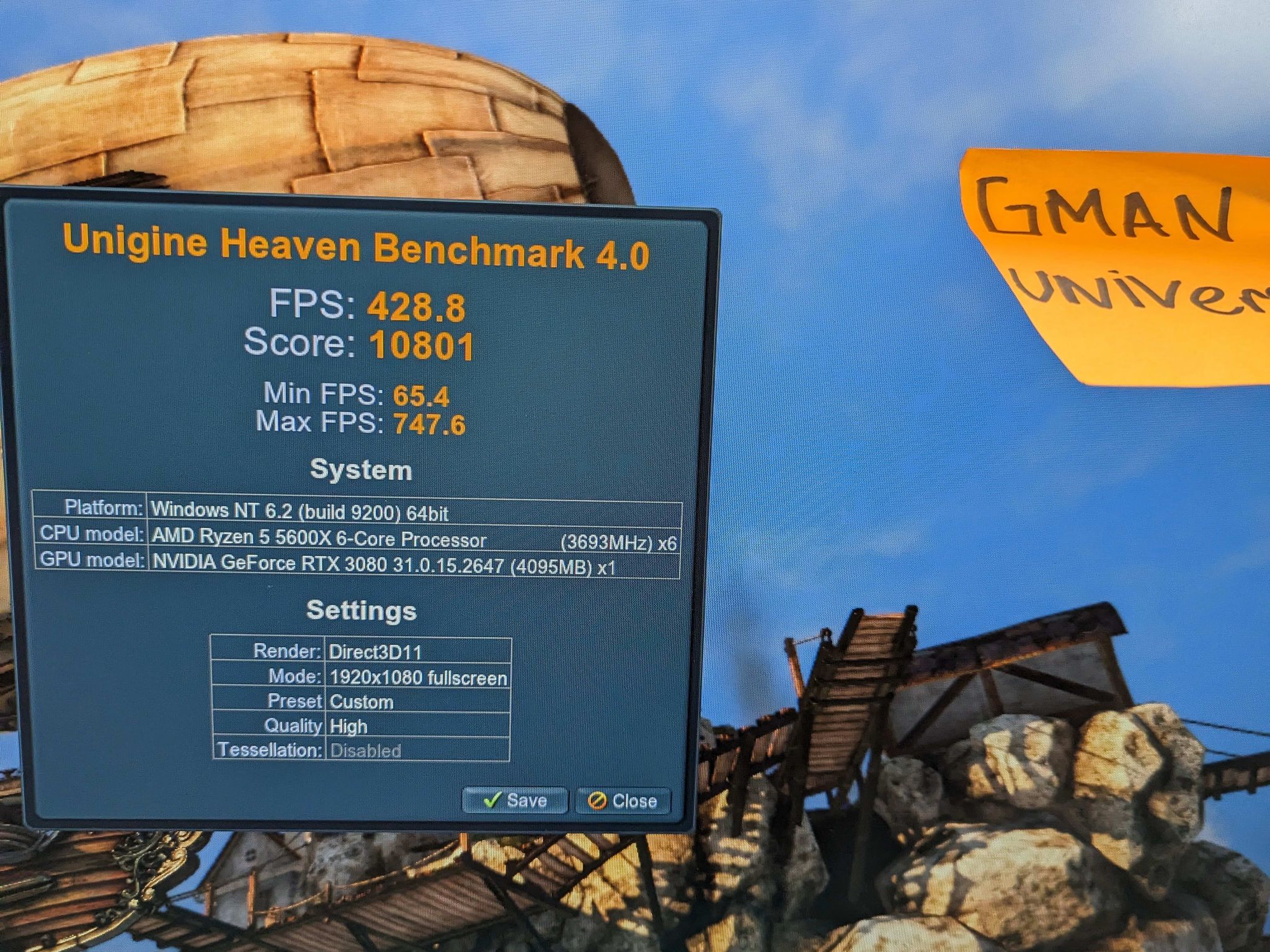 Midnight Gaming PC  | AMD Ryzen 5600X, RTX 3080 Gaming PC Beast