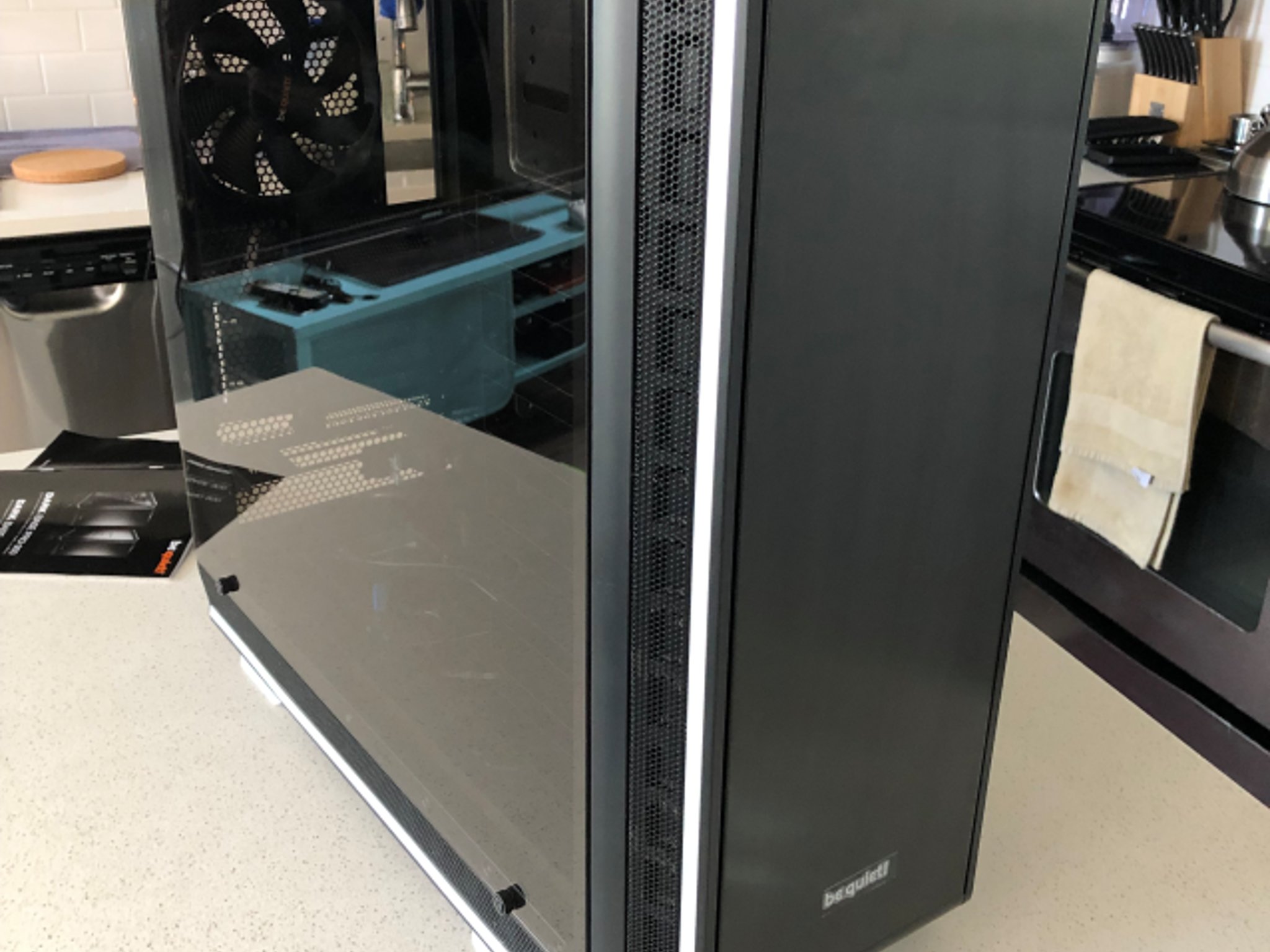 be quiet! Dark Base Pro 900 Full Tower PC Case - Black and Silver - Supports ATX/E-ATX/XL-ATX