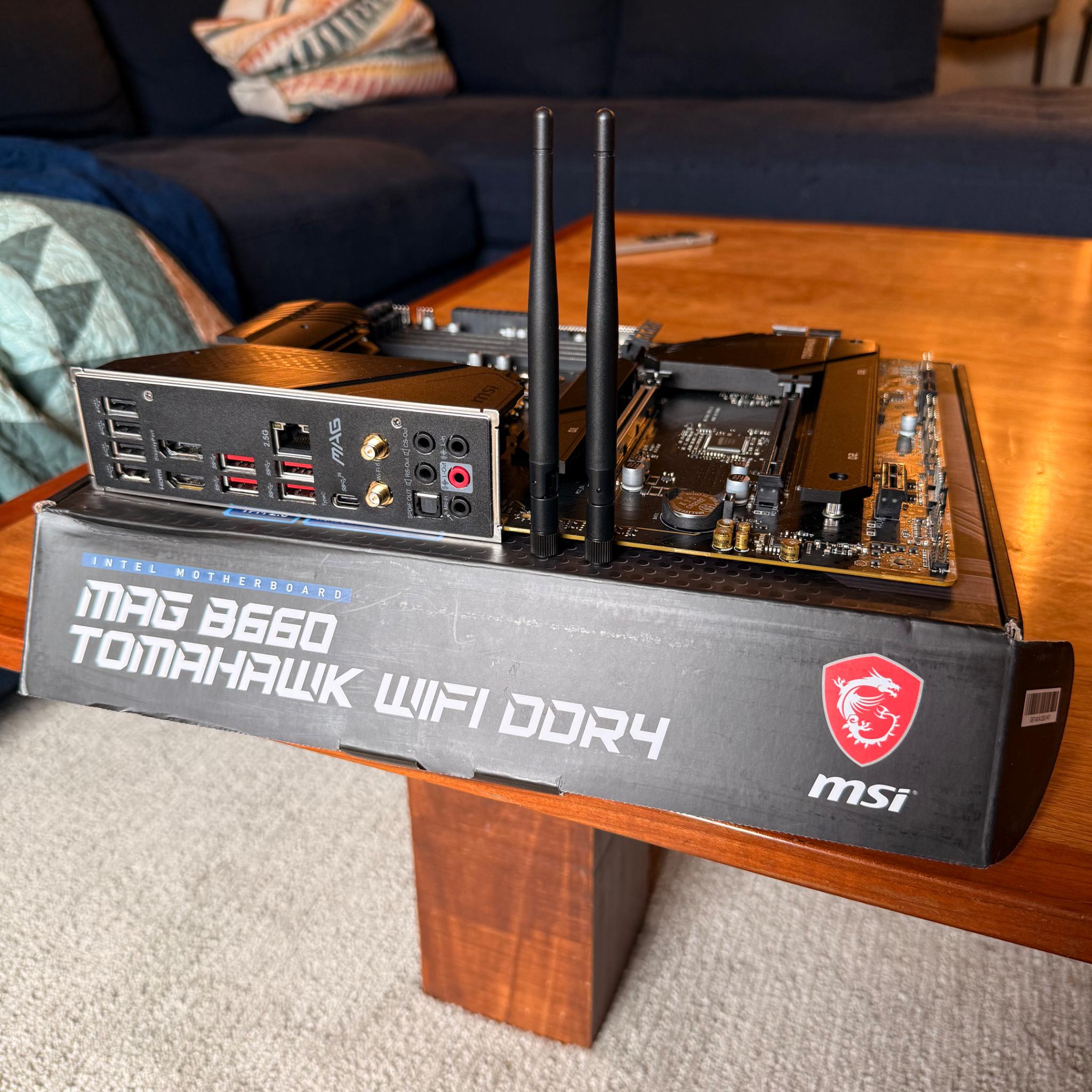 Great Condition ATX MSI MAG B660 LGA 1700 DDR4 Motherboard
