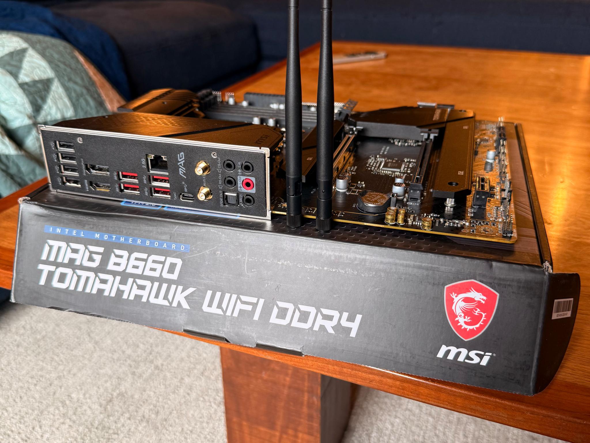 Great Condition ATX MSI MAG B660 LGA 1700 DDR4 Motherboard