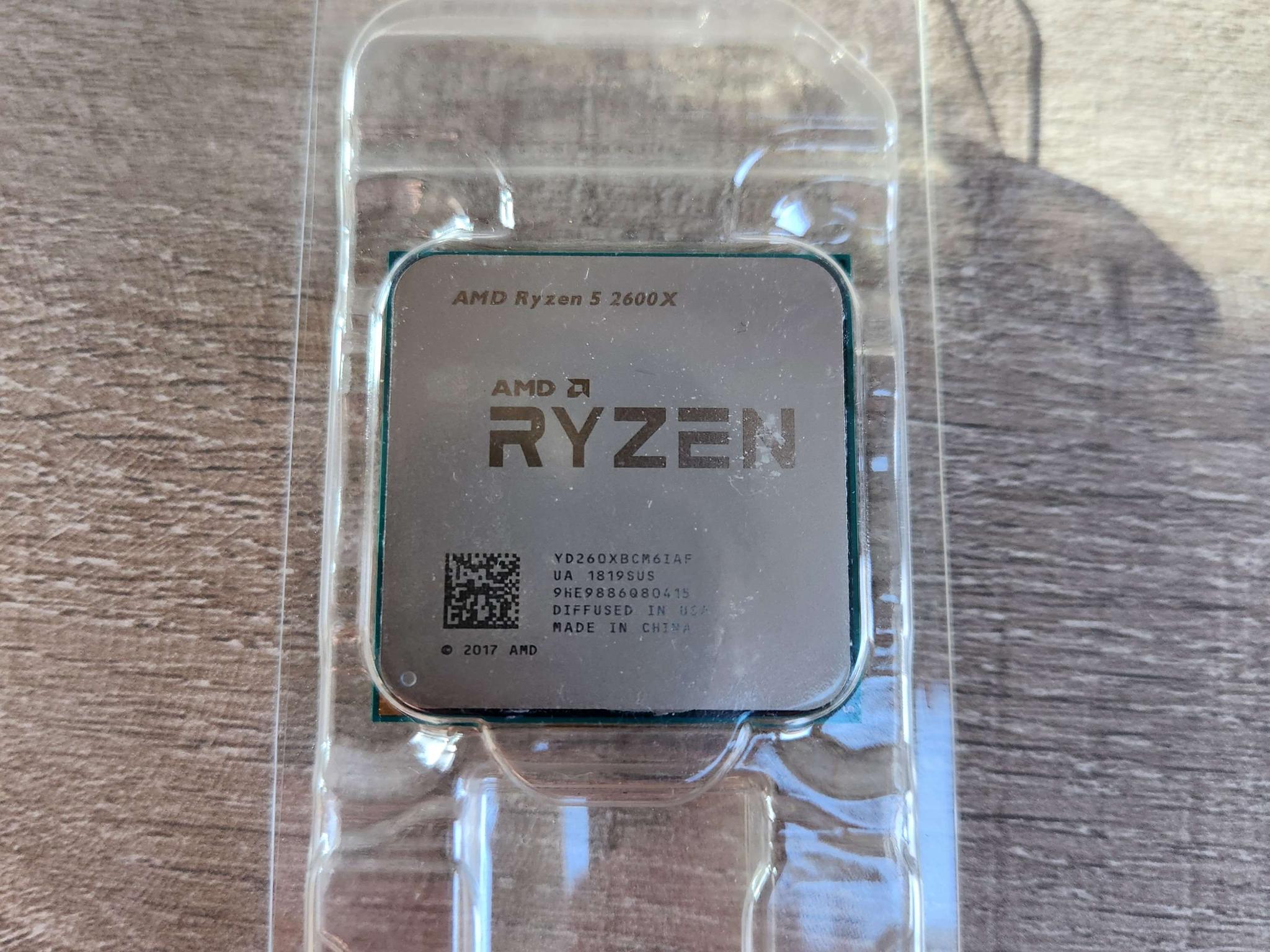 AMD Ryzen 5 2600X 6-Core Processor