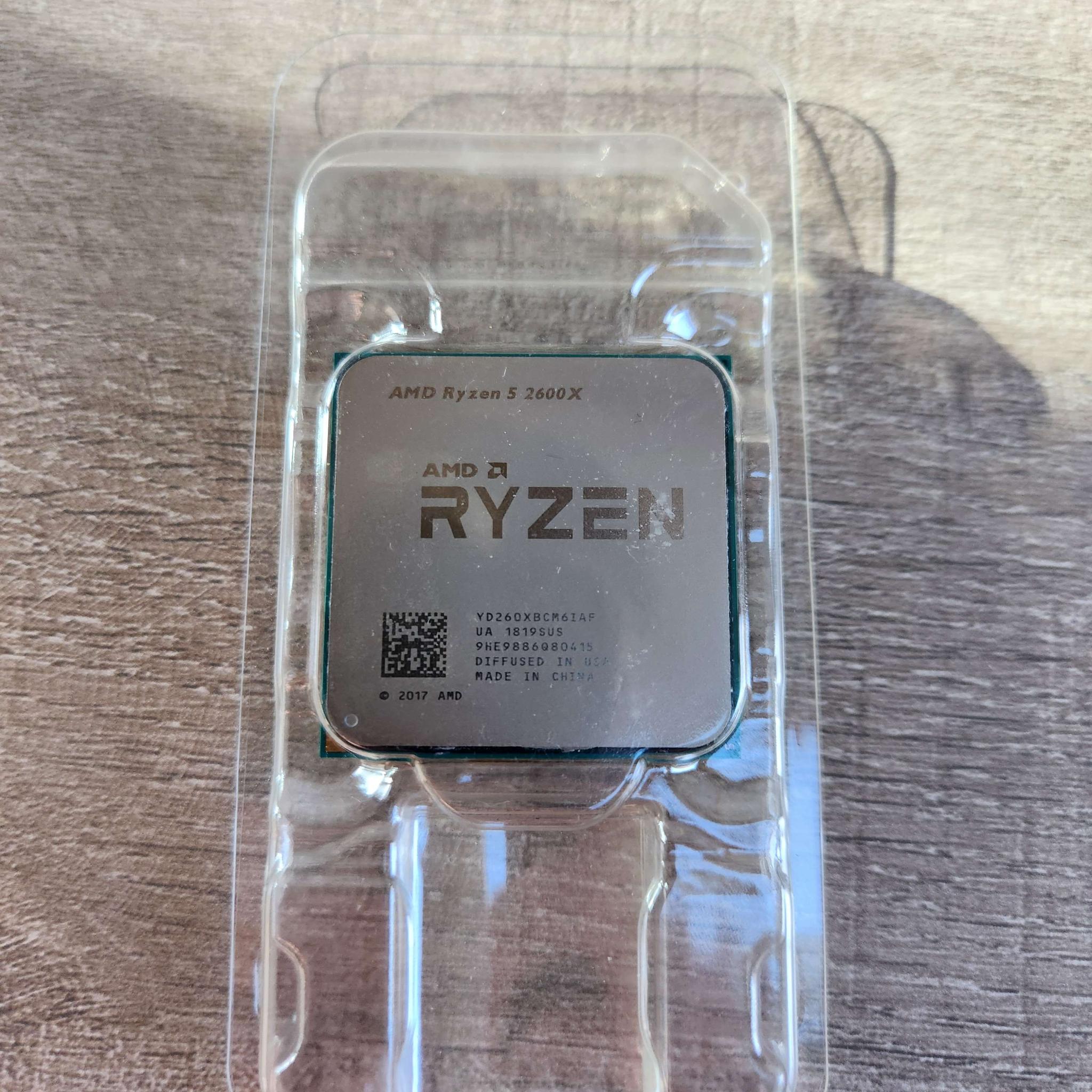 AMD Ryzen 5 2600X 6-Core Processor