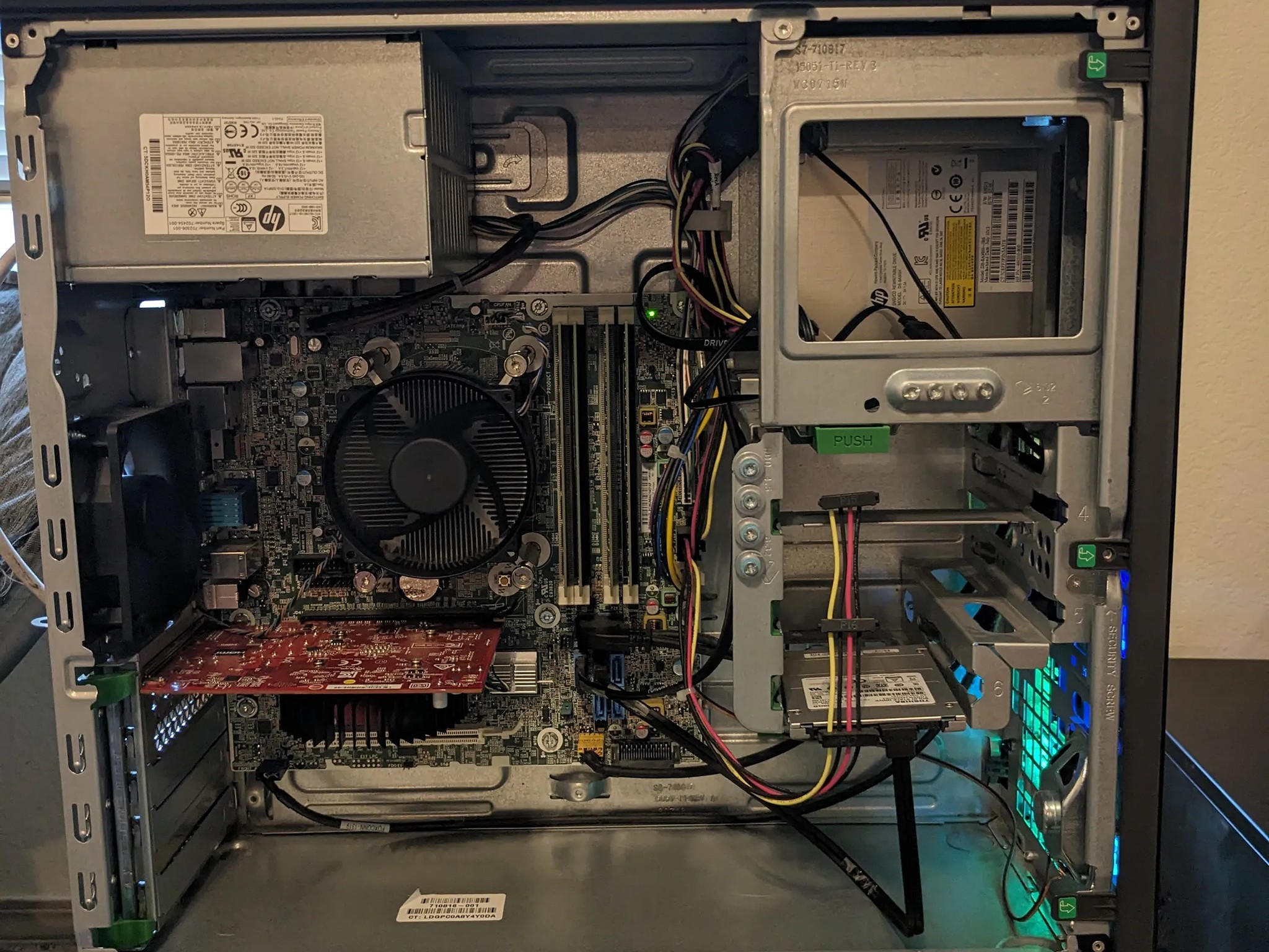 FREE SHIP||"Spicy HP"||i5-4570, 16GB RAM, RX 460 2GB, 480GB SSD, Win11, RGB, Wifi