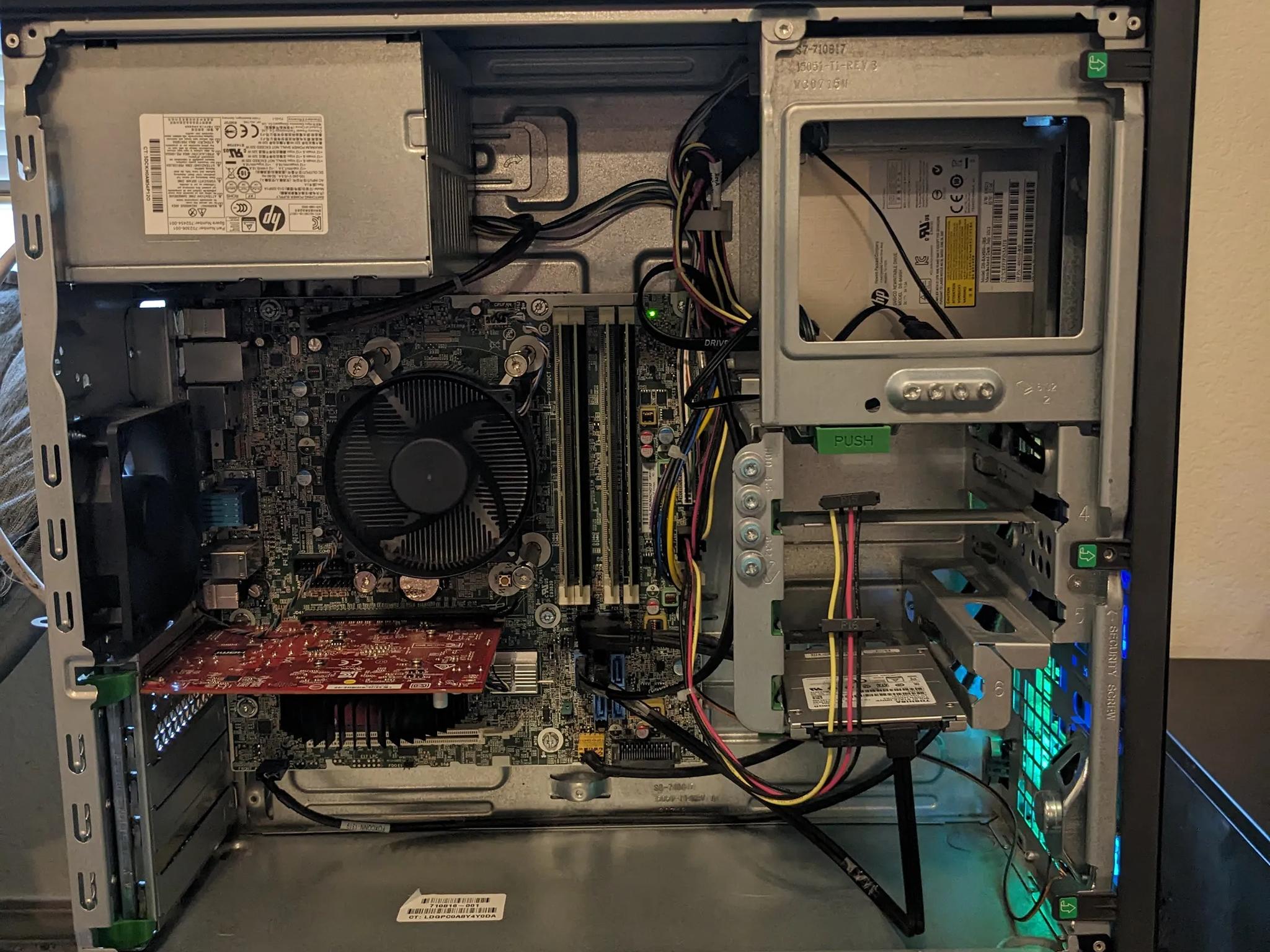 FREE SHIP||"Spicy HP"||i5-4570, 16GB RAM, RX 460 2GB, 480GB SSD, Win11, RGB, Wifi