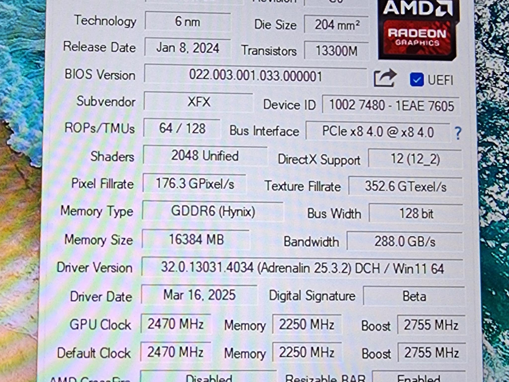 Intel i5 14400 AMD XFX Speedster SWFT 210 Radeon RX 7600 XT 16 GB  MSI Tomahawk MAG MAX 32GB DDR5