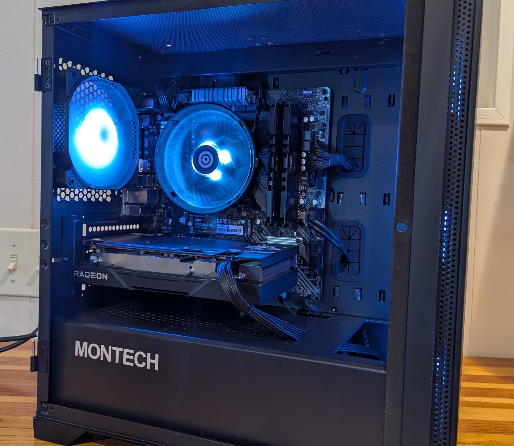 Powercolor Hellhound RX 6650 XT || Ryzen 5 2600X || 1080P Gaming PC