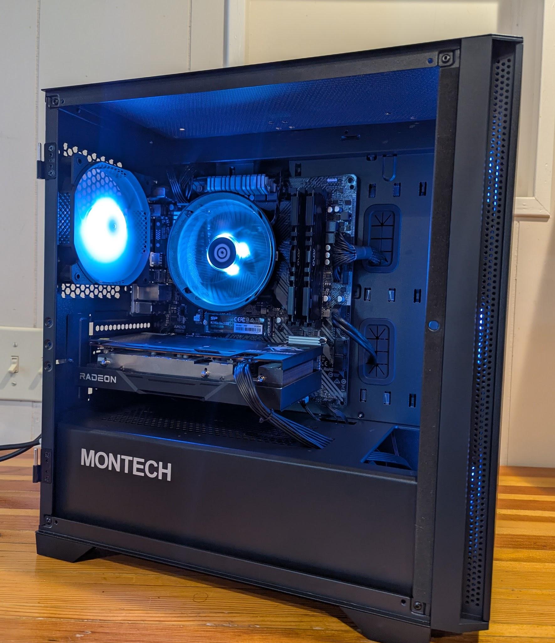 Powercolor Hellhound RX 6650 XT || Ryzen 5 2600X || 1080P Gaming PC