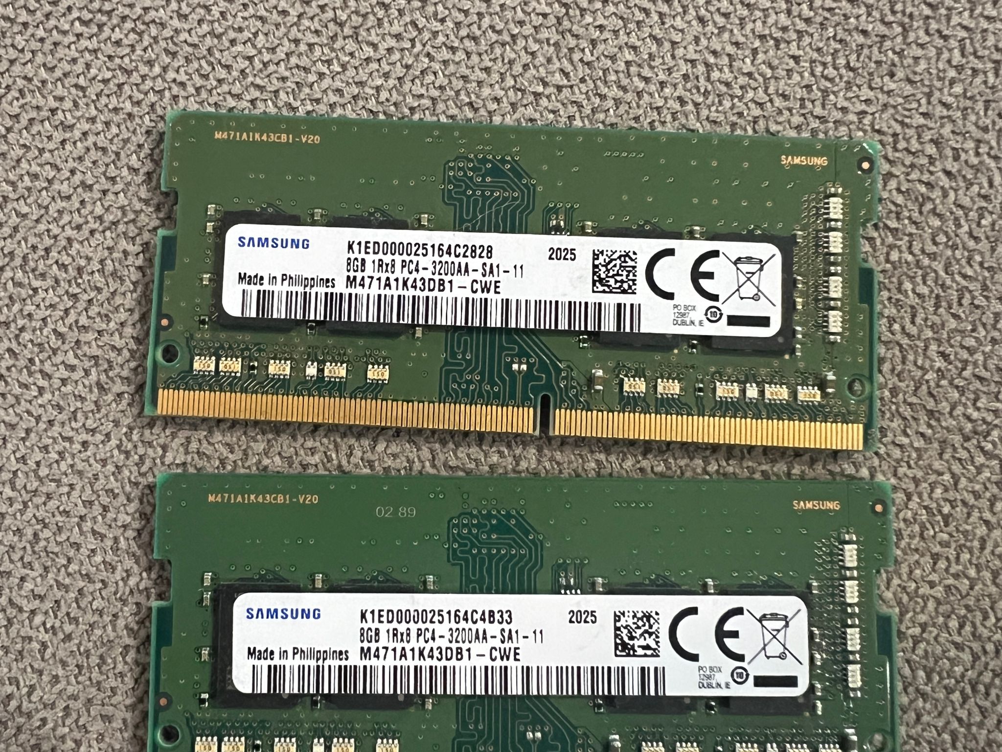 LAPTOP DDR4 MEMORY