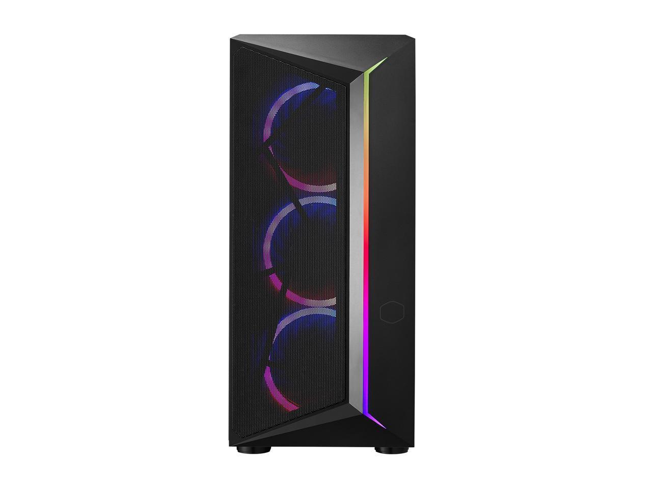 Cooler Master CMP 510 CP510-KGNN-S02 Black ATX Full Tower Desktop Computer Case