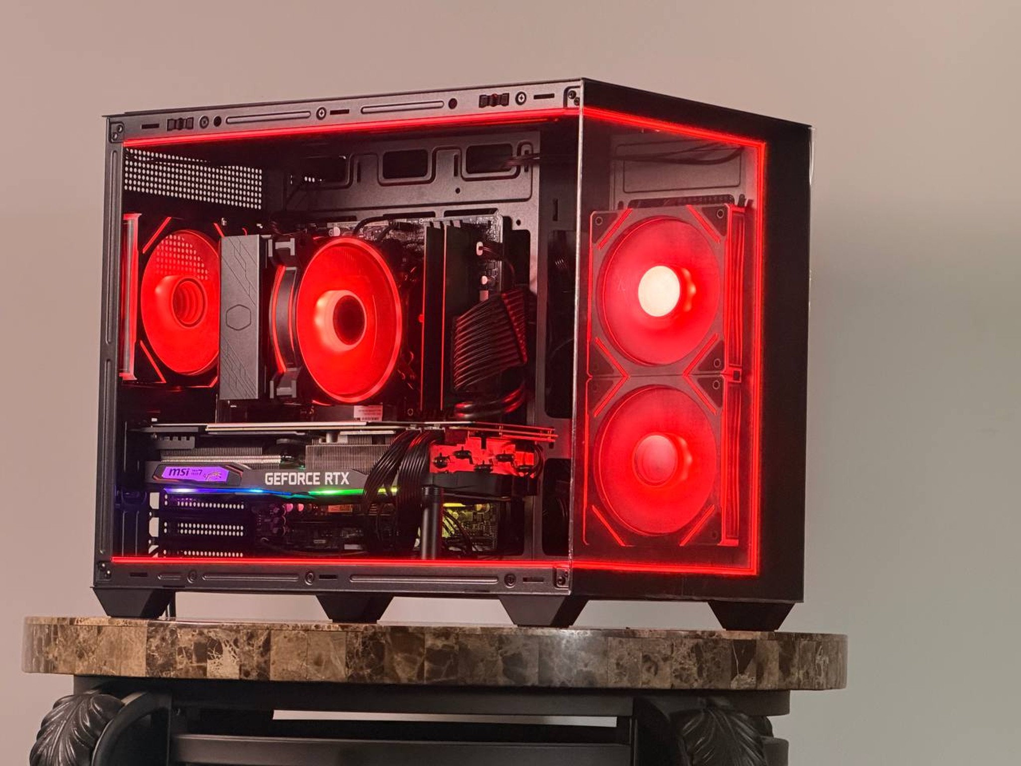FREE SHIP 🖤🌈 Black RGB Gaming PC | RTX 2070 Super | Core i7-9700F | 512 GB SSD | 16 GB DDR4 🌈🖤
