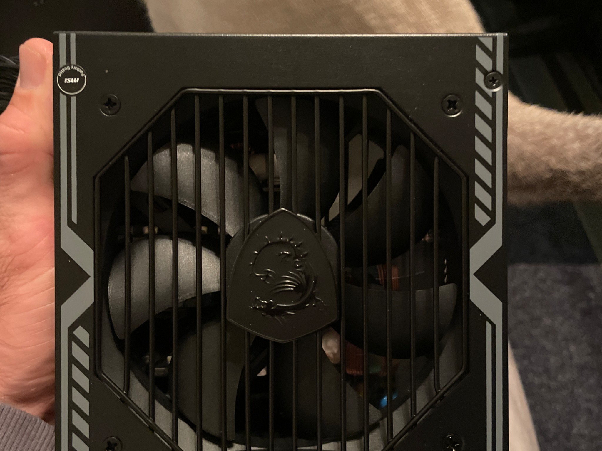 MSI MAG A650BN Gaming Power Supply - 80 Plus Bronze Certified 650W - Compact Size - ATX PSU