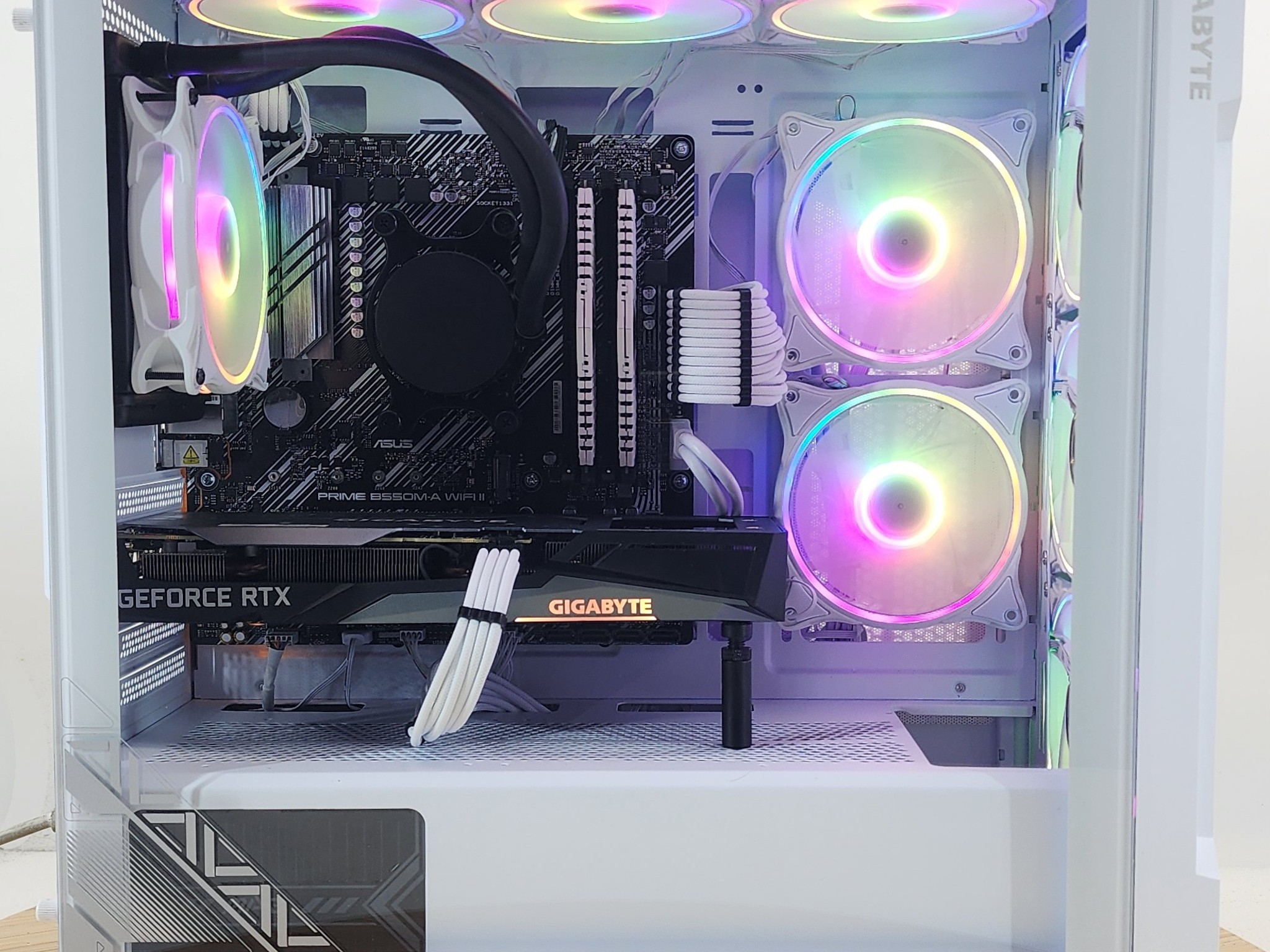 Gaming PC Ryzen 7 5700X 16GB RAM 500GB SSD RTX 3060 12GB Windows 11 Computer