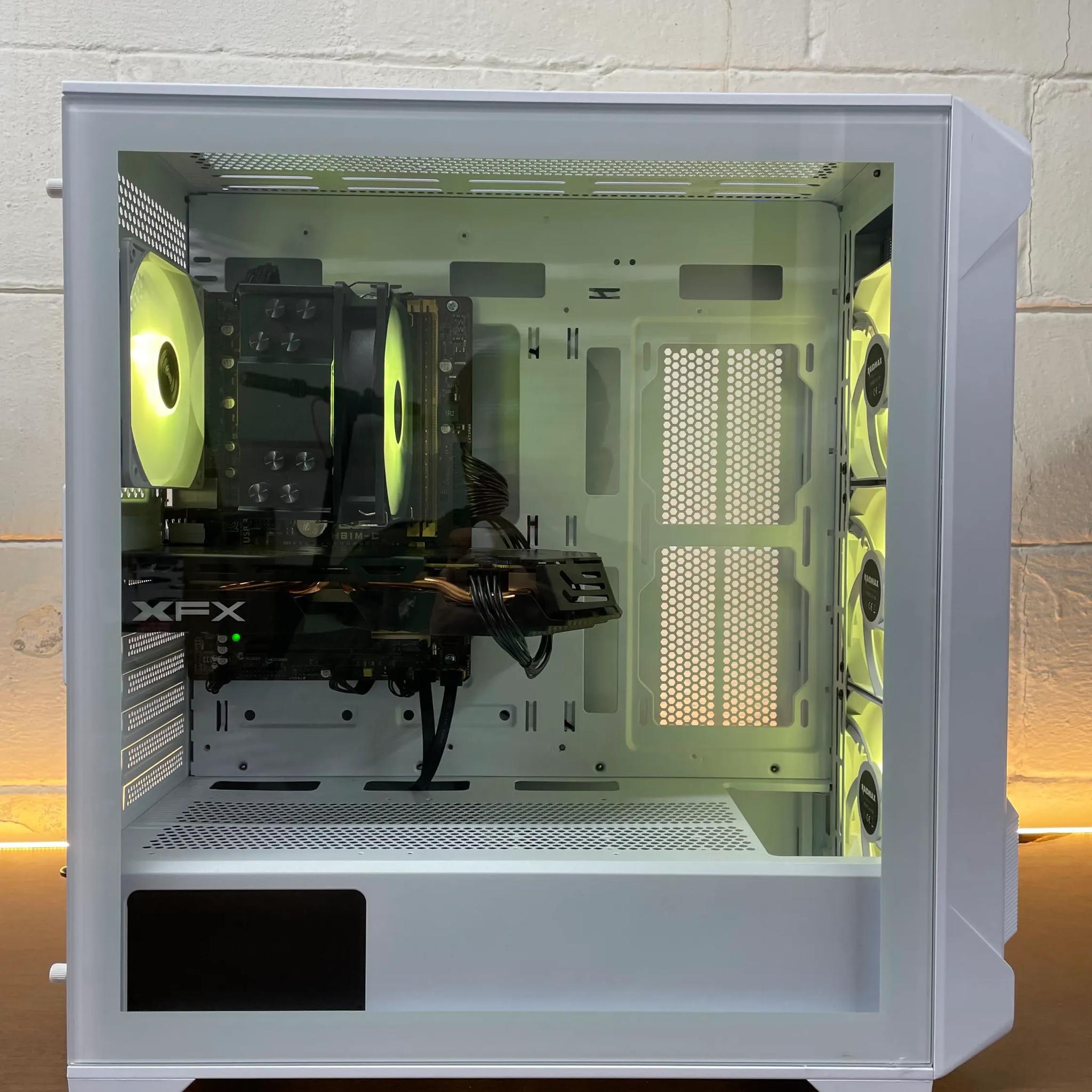 Ready to Go! Gaming PC | Intel i7 / Amd RX580 / 8GB / 1.1TB Win 11 Pro WiFi