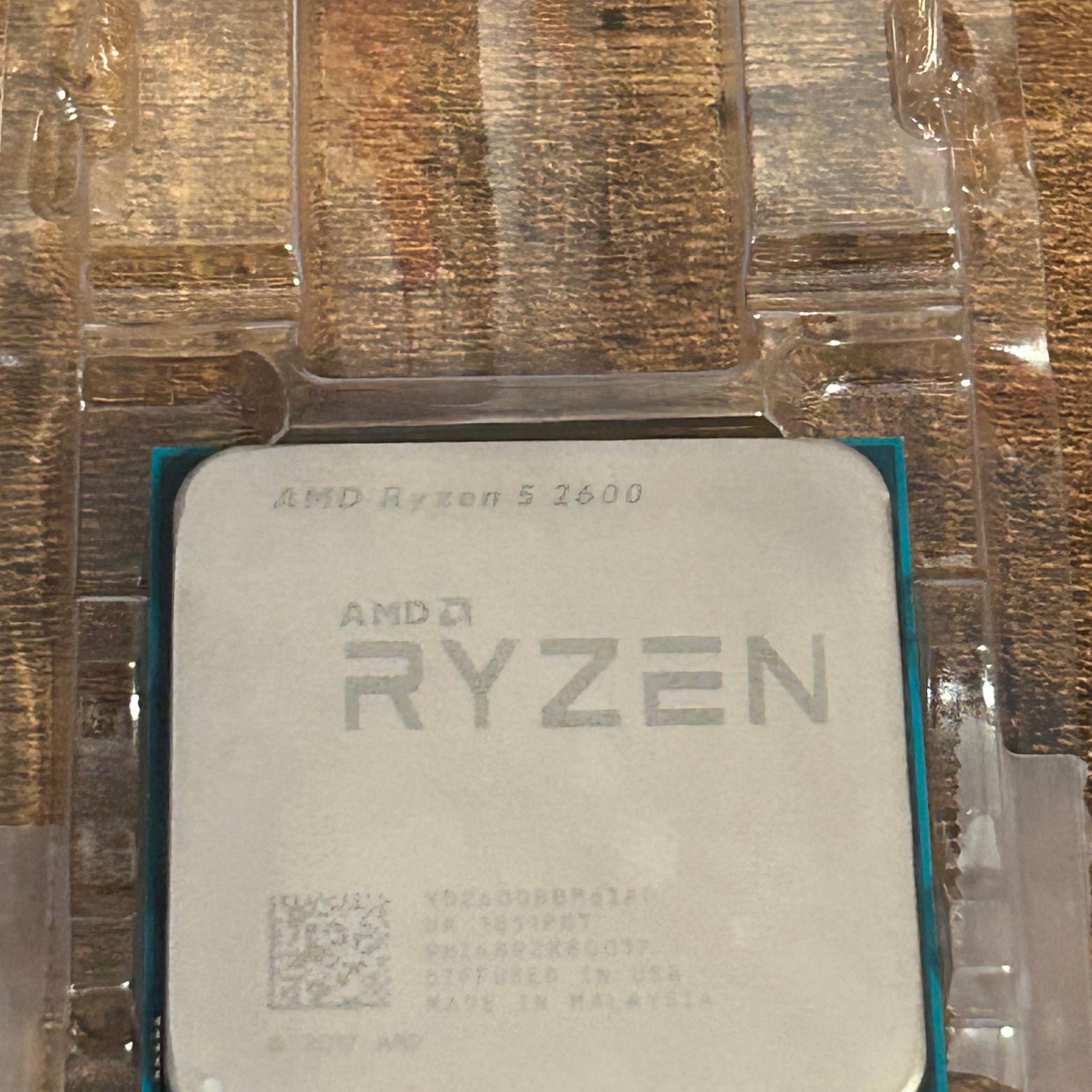 Ryzen 5 2600 w/ *NEW* Stock Cooler