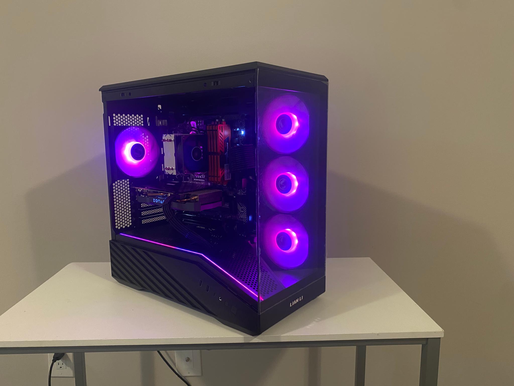 Gaming PC | Ryzen 5 | GTX 1080 8GB | 16GB DDR4 | 500GB SSD | Lian Li Case