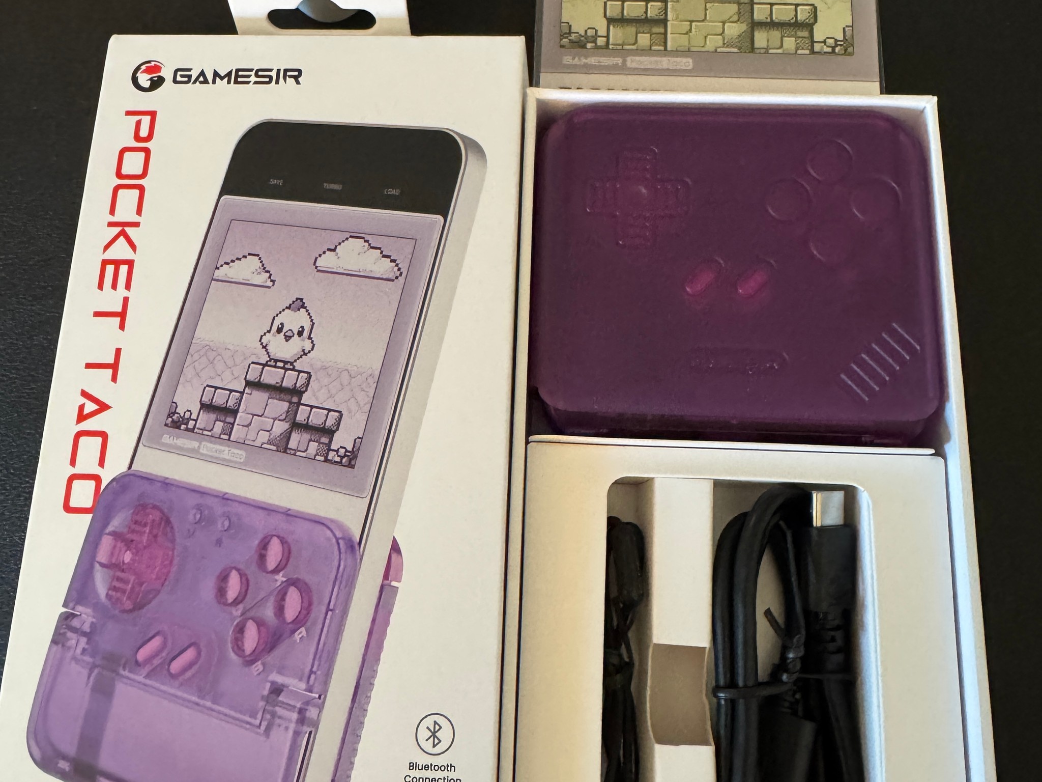 GameSir  Pocket Taco Bluetooth controller purple
