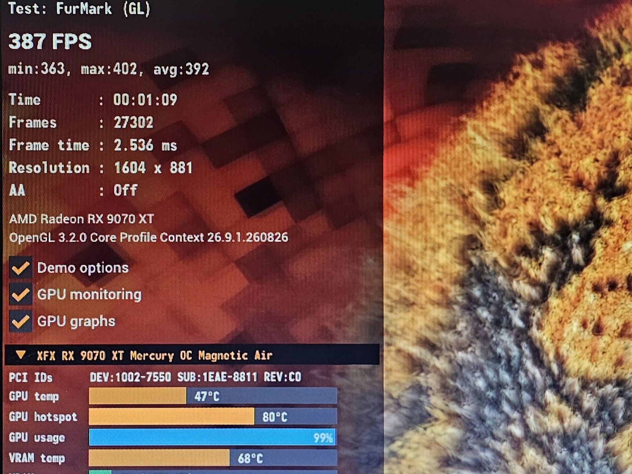 RX 9070 XT XFX Swift 16GB