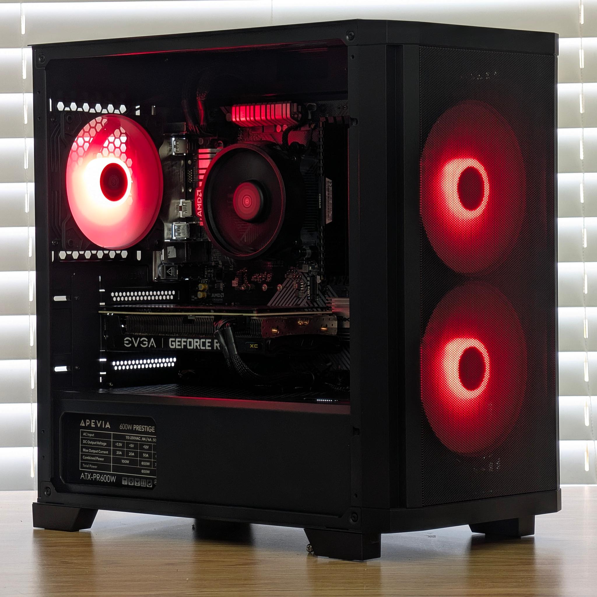 ❤️🖤Ryzen 5 5500 | RTX 3060 12GB | 16B DDR4 | Gaming PC🖤❤️