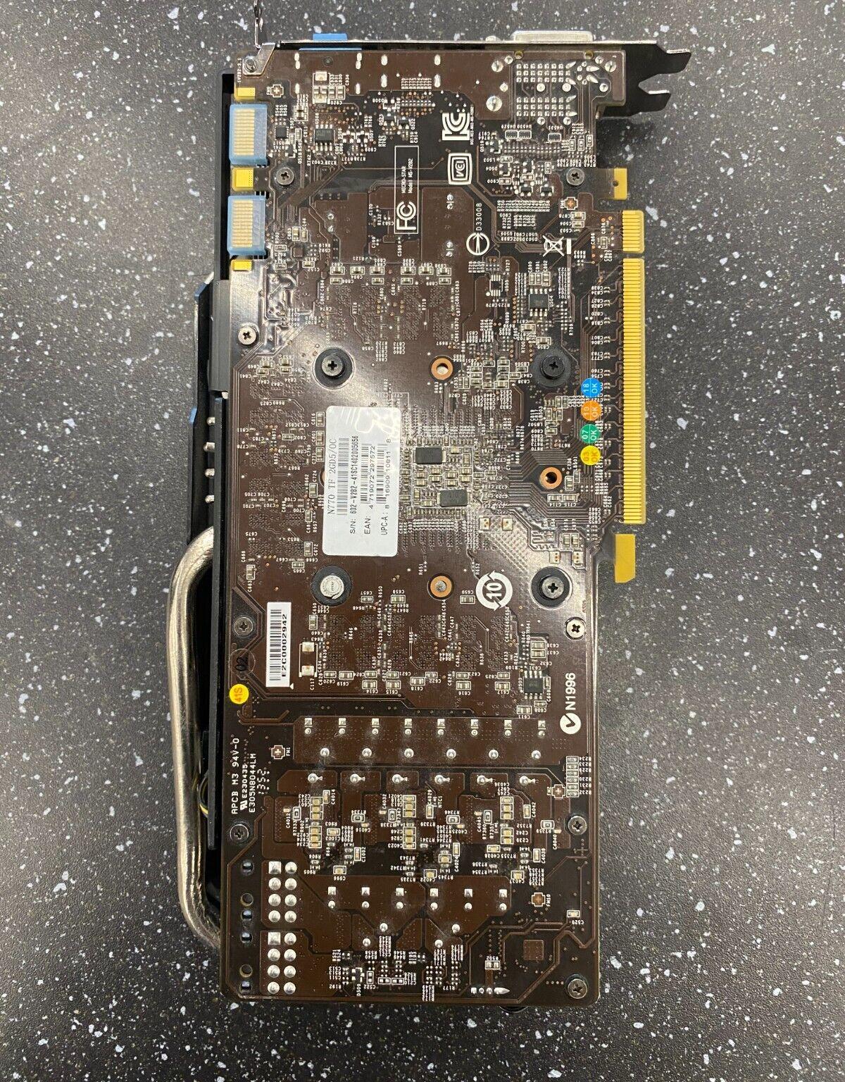 MSI GeForce GTX 770 2GB GDDR5 Graphics Card - DisplayPort, HDMI, DVI
