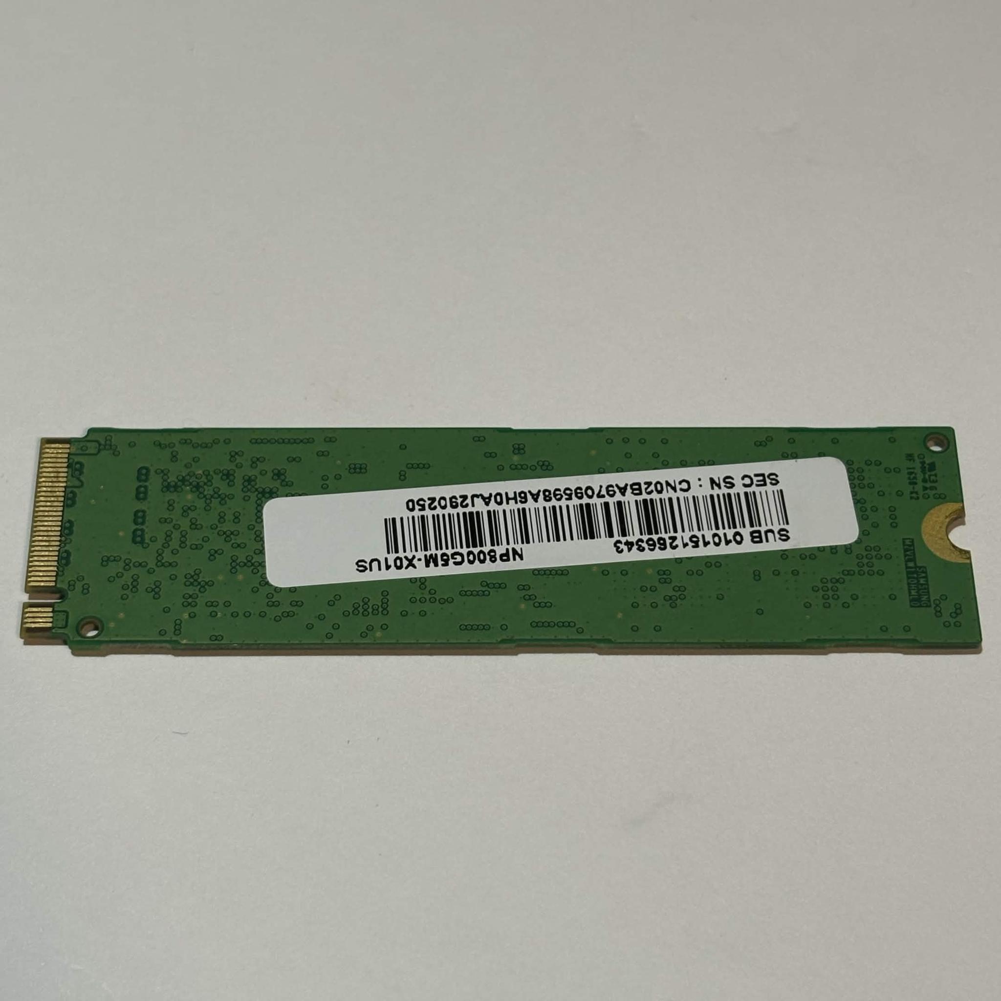Samsung PM961 128GB NVMe M.2 SSD 91% Health