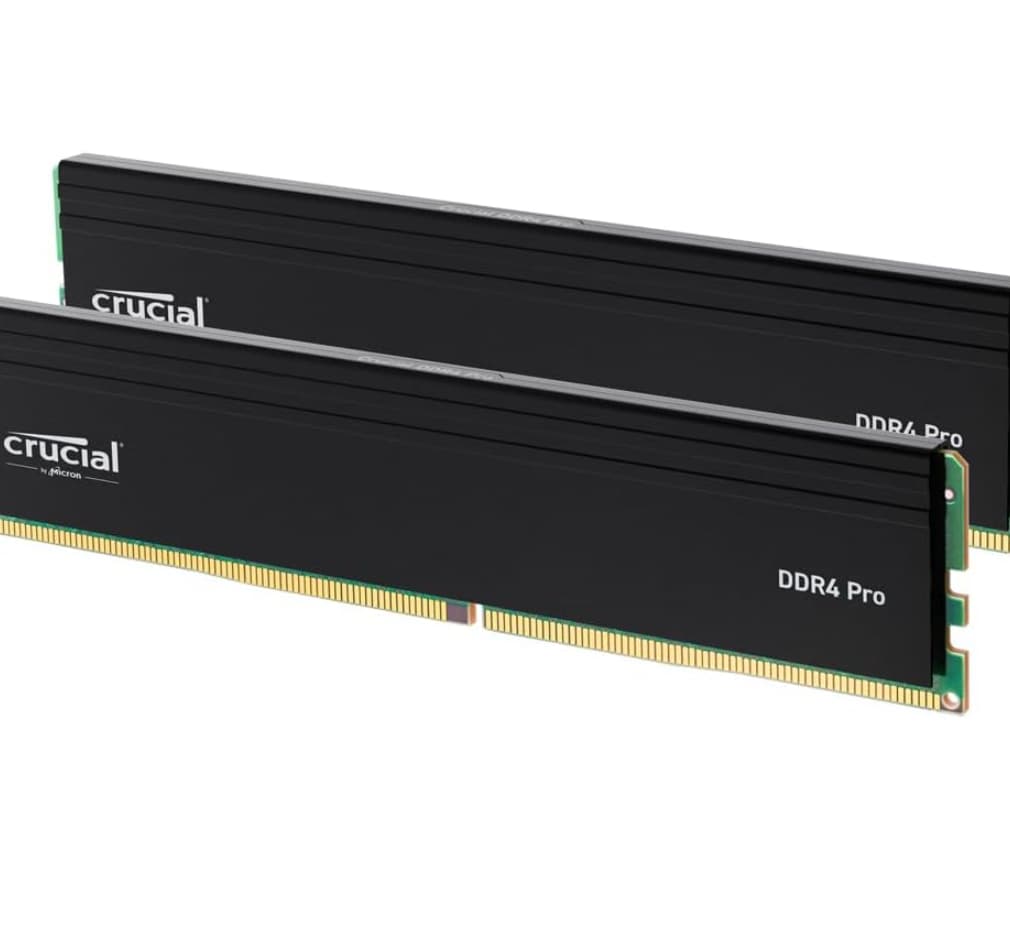 Crucial Pro RAM 64GB Kit (4x16GB) DDR4 3200MHz
