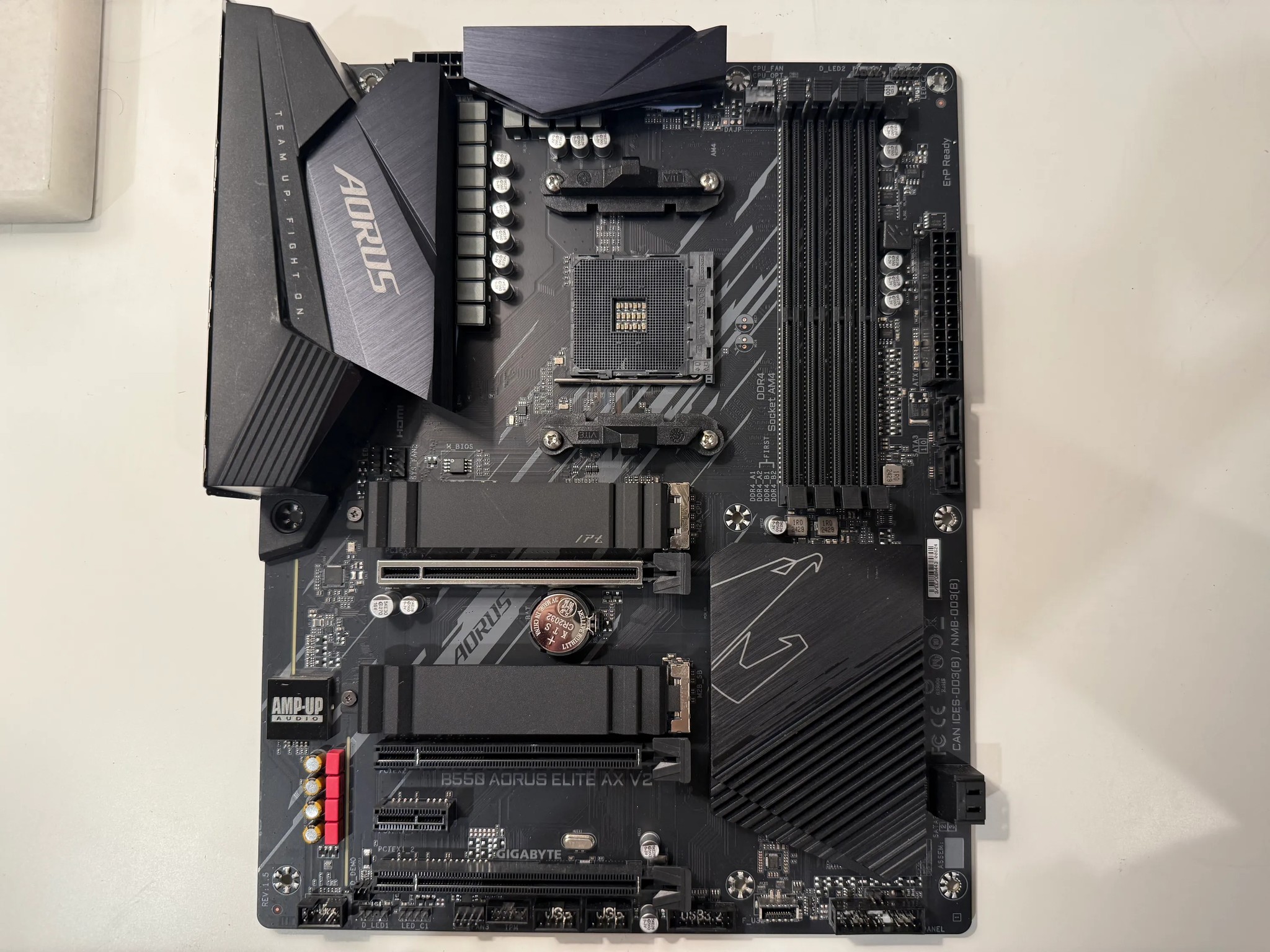 Gigabyte B550 Aorus Elite AX V2 | Wifi | Ships in Anti-Static bag and Original Box |