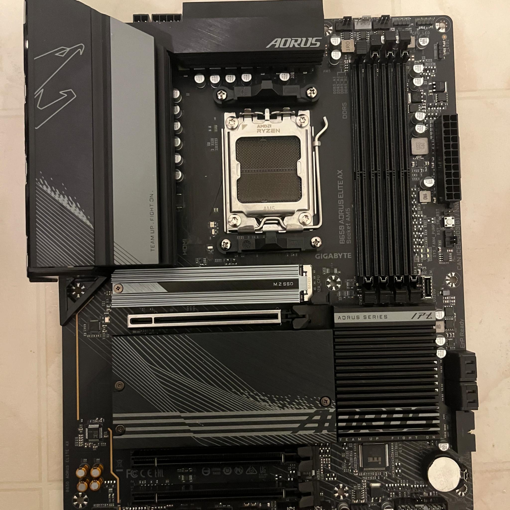 GIGABYTE B650 AORUS ELITE AX ATX AM5 (DDR5, PCIe 5.0)