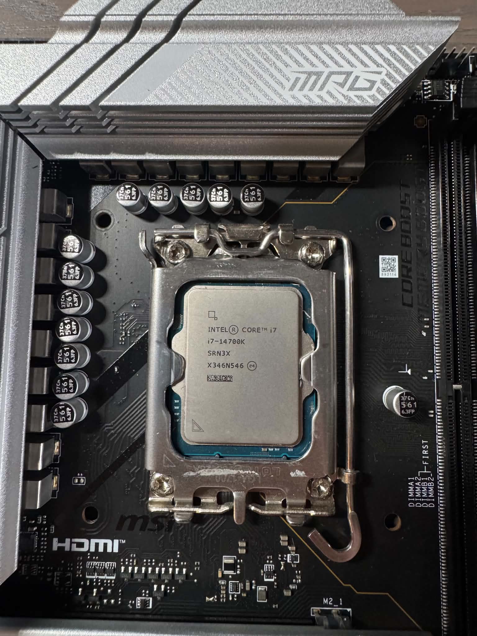 I7-14700K/Z790/16GB DDR5 (CPU, MOTHERBOARD, & RAM) COMBO
