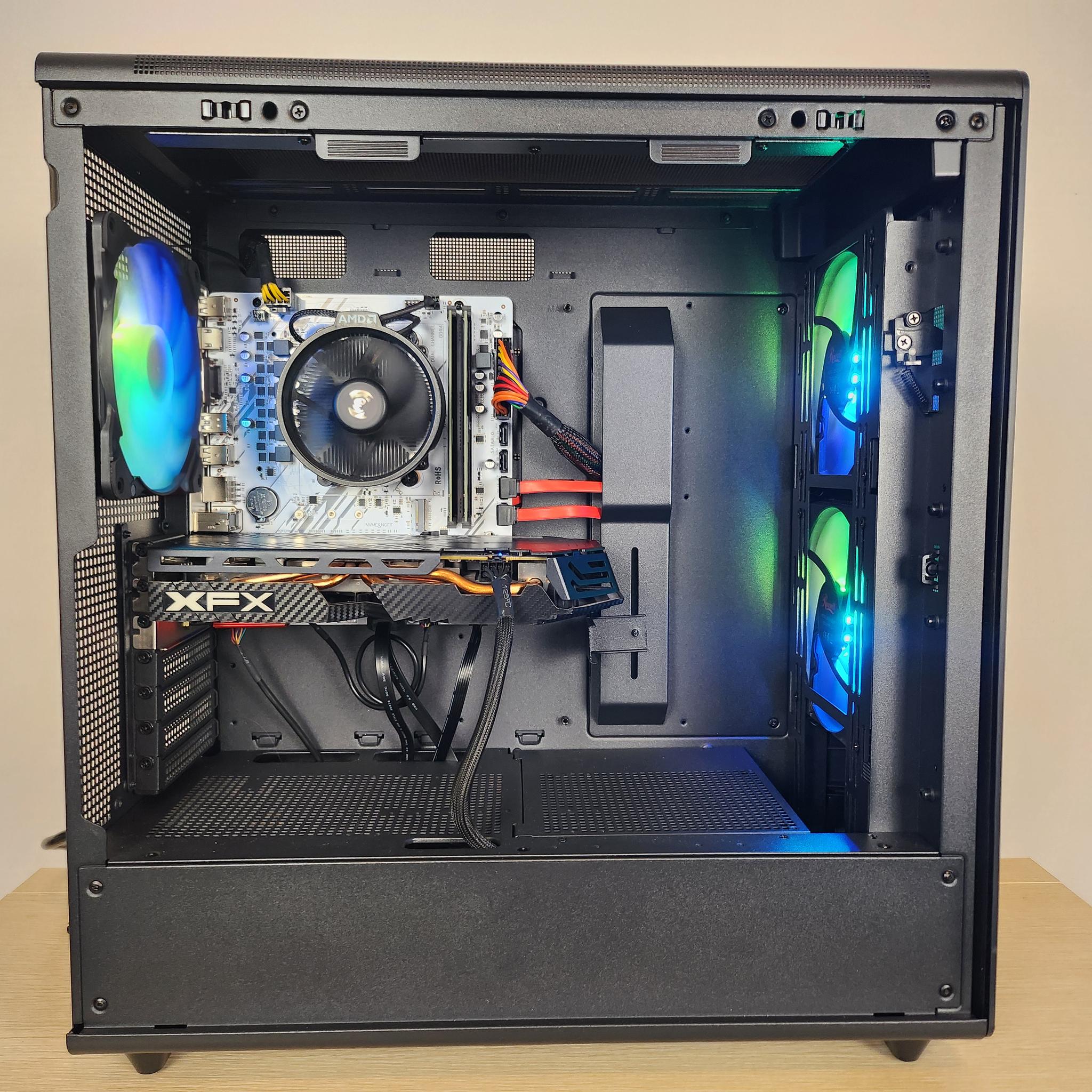 Budget Gaming PC RX 580 Ryzen 5 1500X