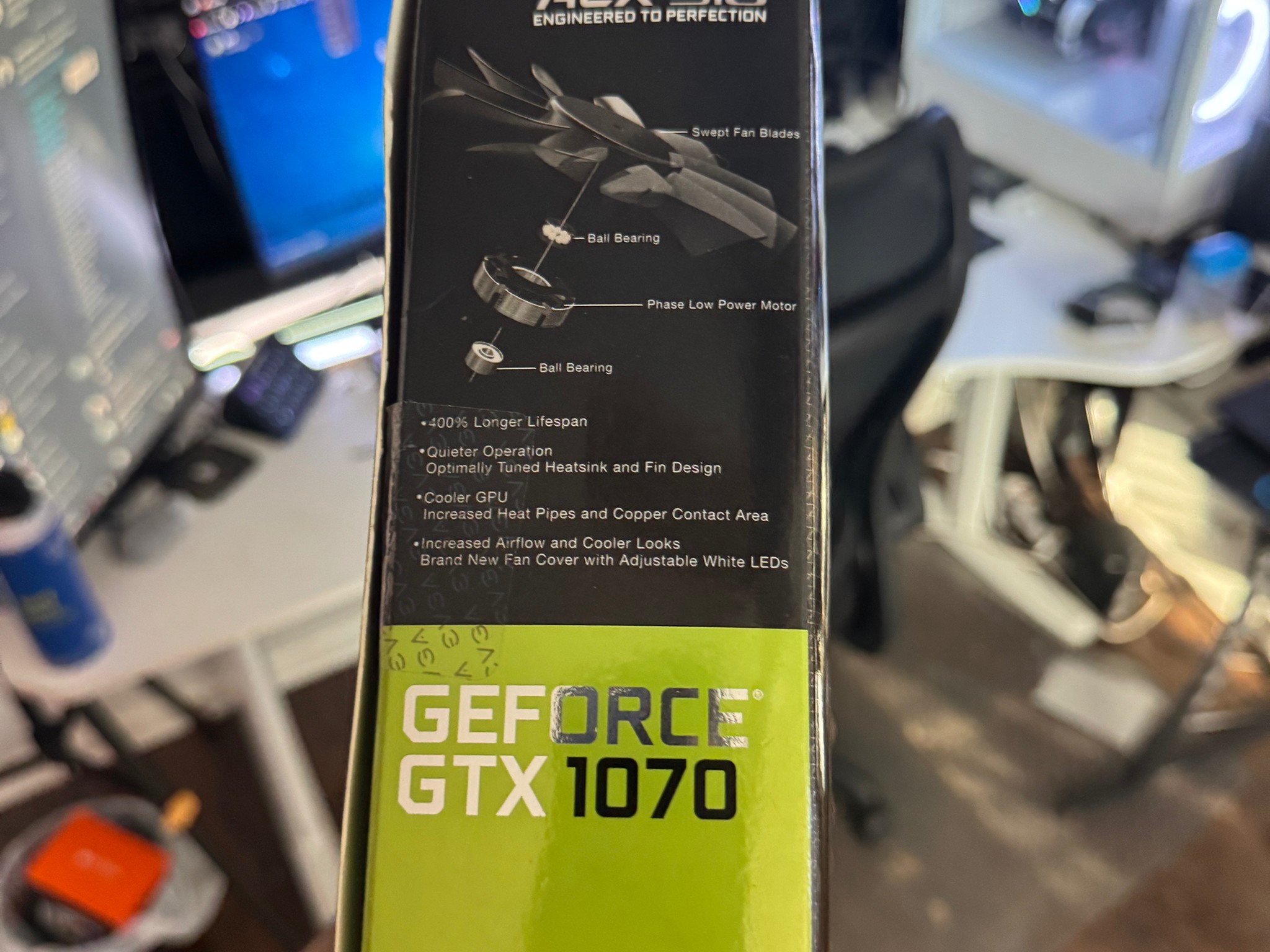 BOX ONLY - EVGA GeForce GTX 1070 ACX