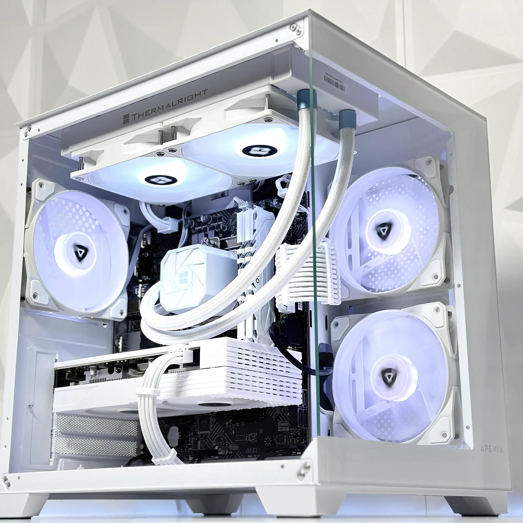 ❄️ · 🥶||Liquid Cooled Gaming PC❄️AMD RX 5600 6GB❄️AMD Ryzen 5 3500X❄️16GB DDR4❄️512GB NVME