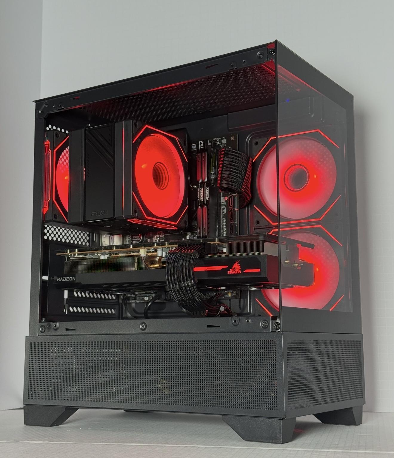 ⛽️CRIMSON PHANTOM⛽️ 1440P | RX 6800 | RYZEN 5 5600X | 1TB NVME