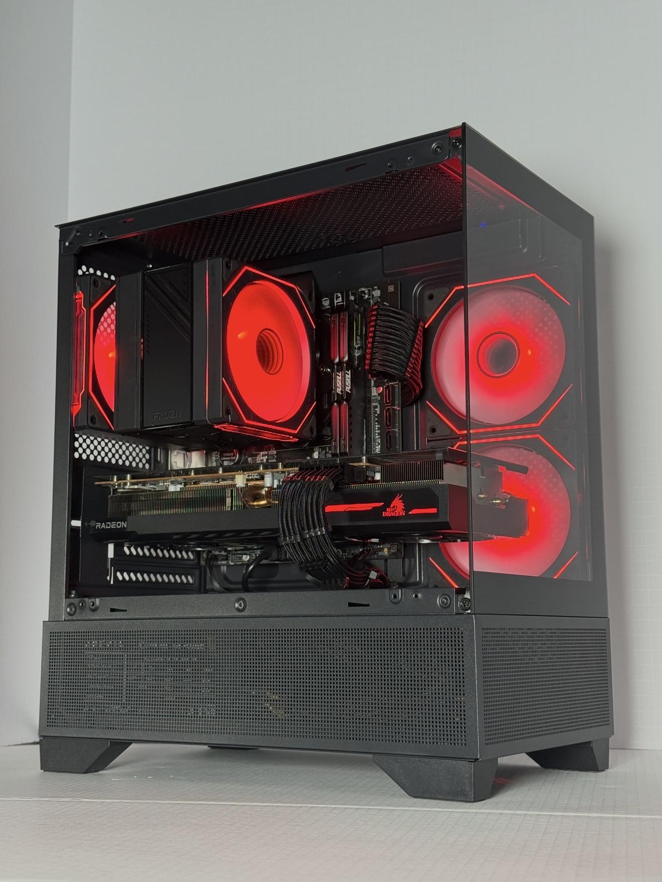⛽️CRIMSON PHANTOM⛽️ 1440P | RX 6800 | RYZEN 5 5600X | 1TB NVME