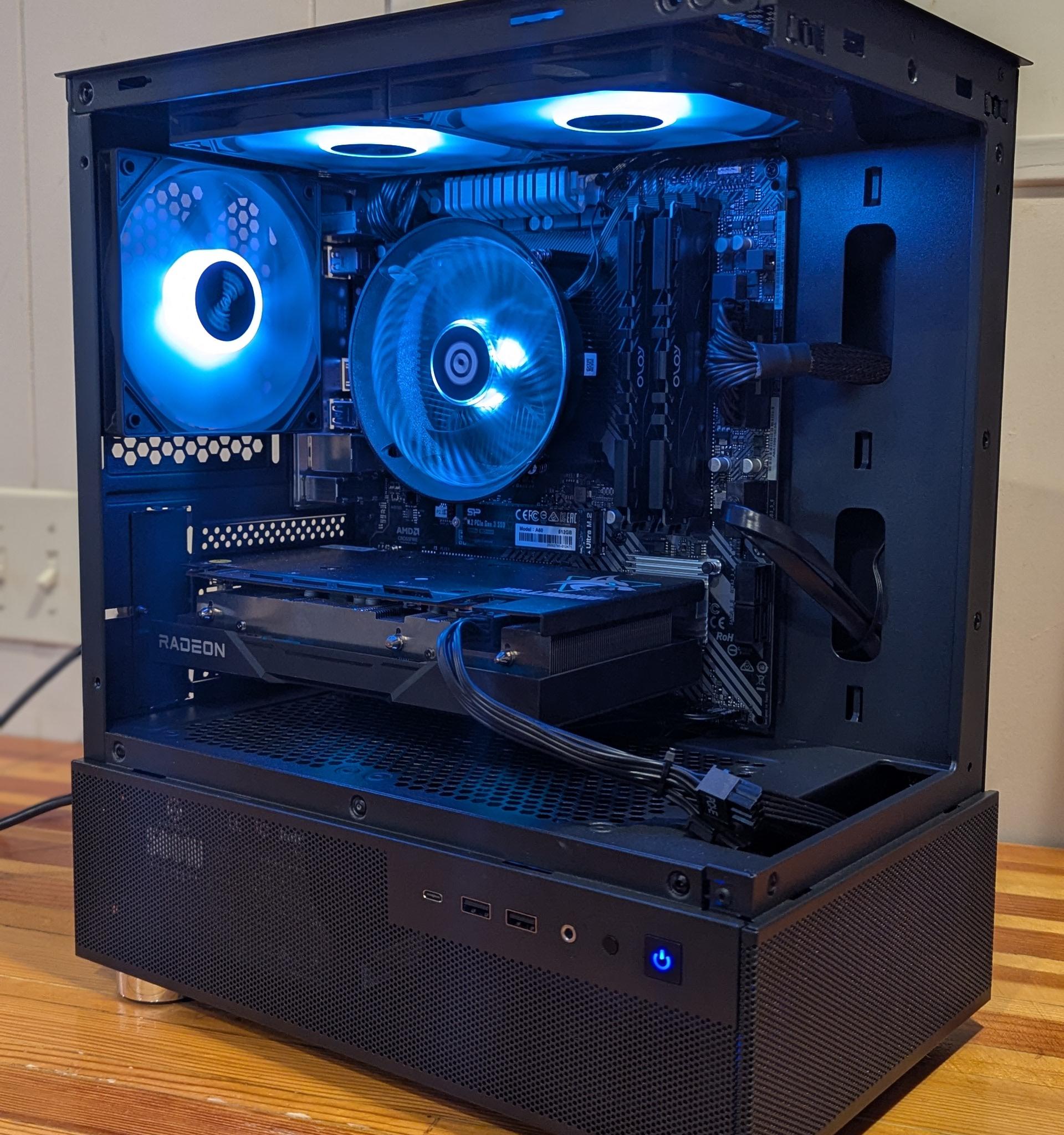 Hellhound RX 6650 XT || Ryzen 5 2600x ||  1080P Gaming PC